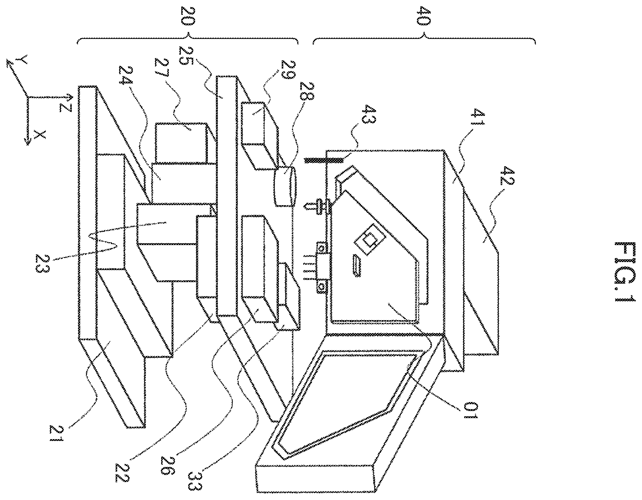 Patent US12174143 Figure 1 – Electrophoresis device