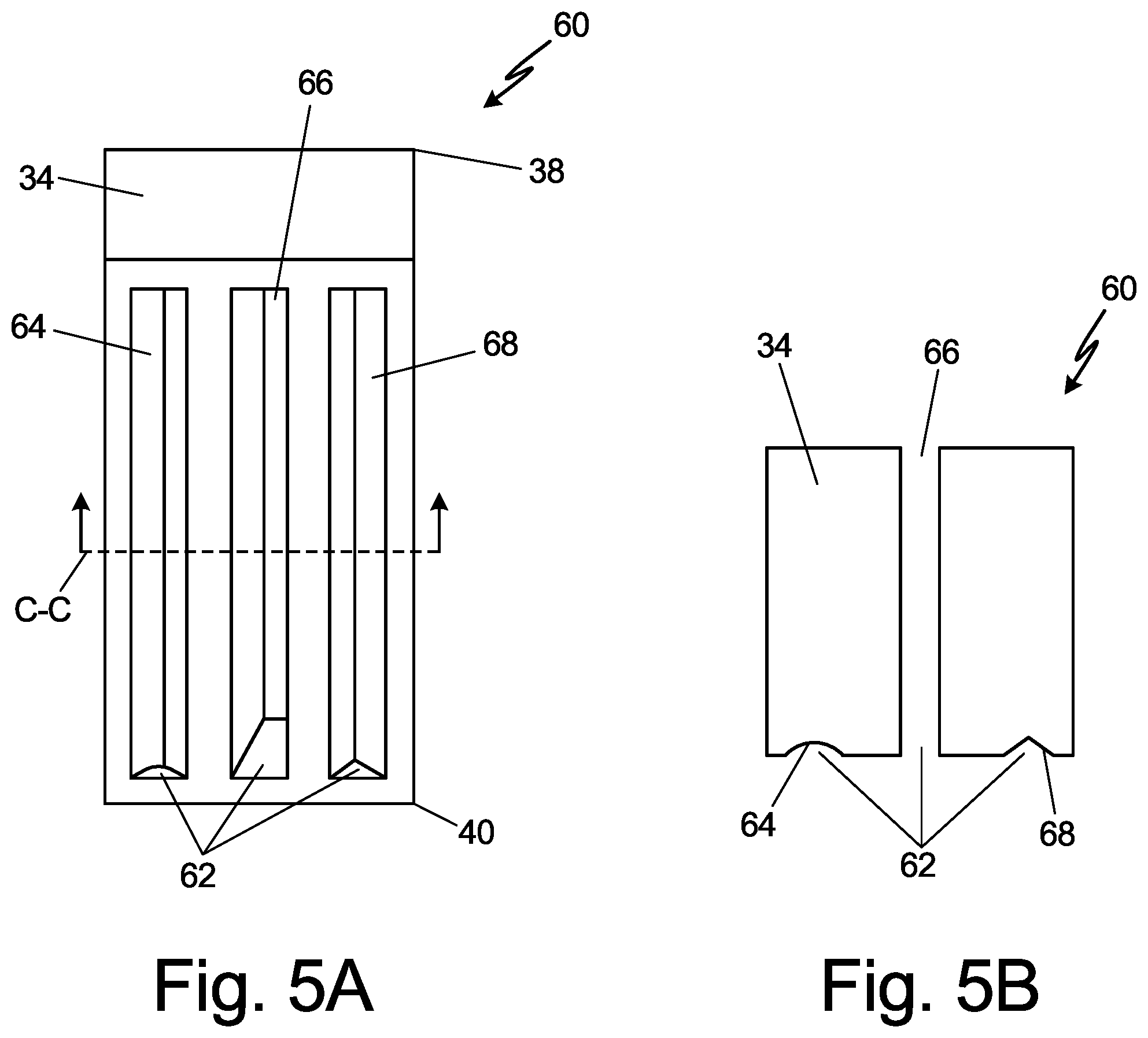 Patent US12174149 Figure 6 – Variable shape sensing element of a magnetostrictive oscillating ice detector sensor for improved ice collection efficiency using additive manufacturing