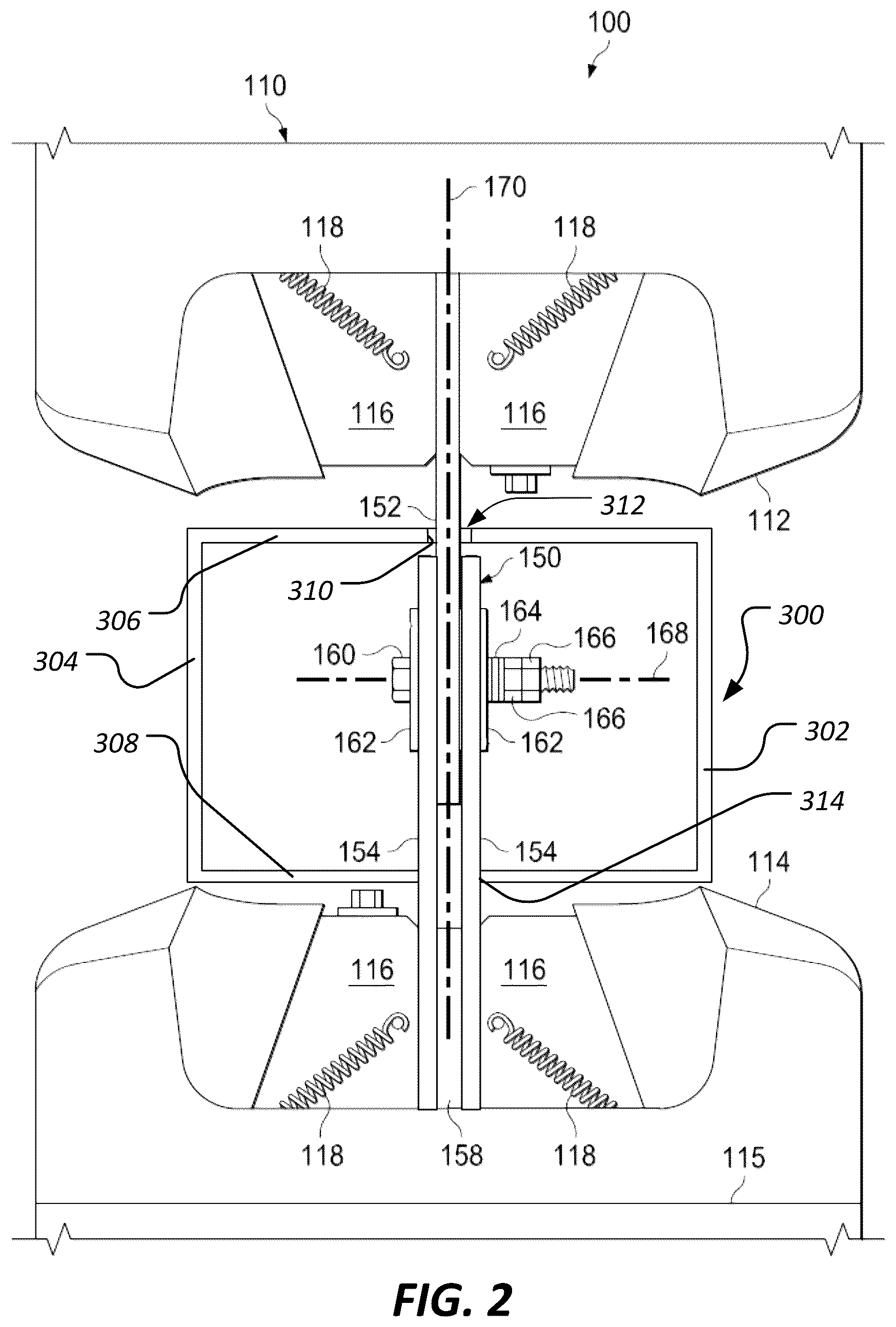Patent US12174152 Figure 2 – Controlled environment composite testing system