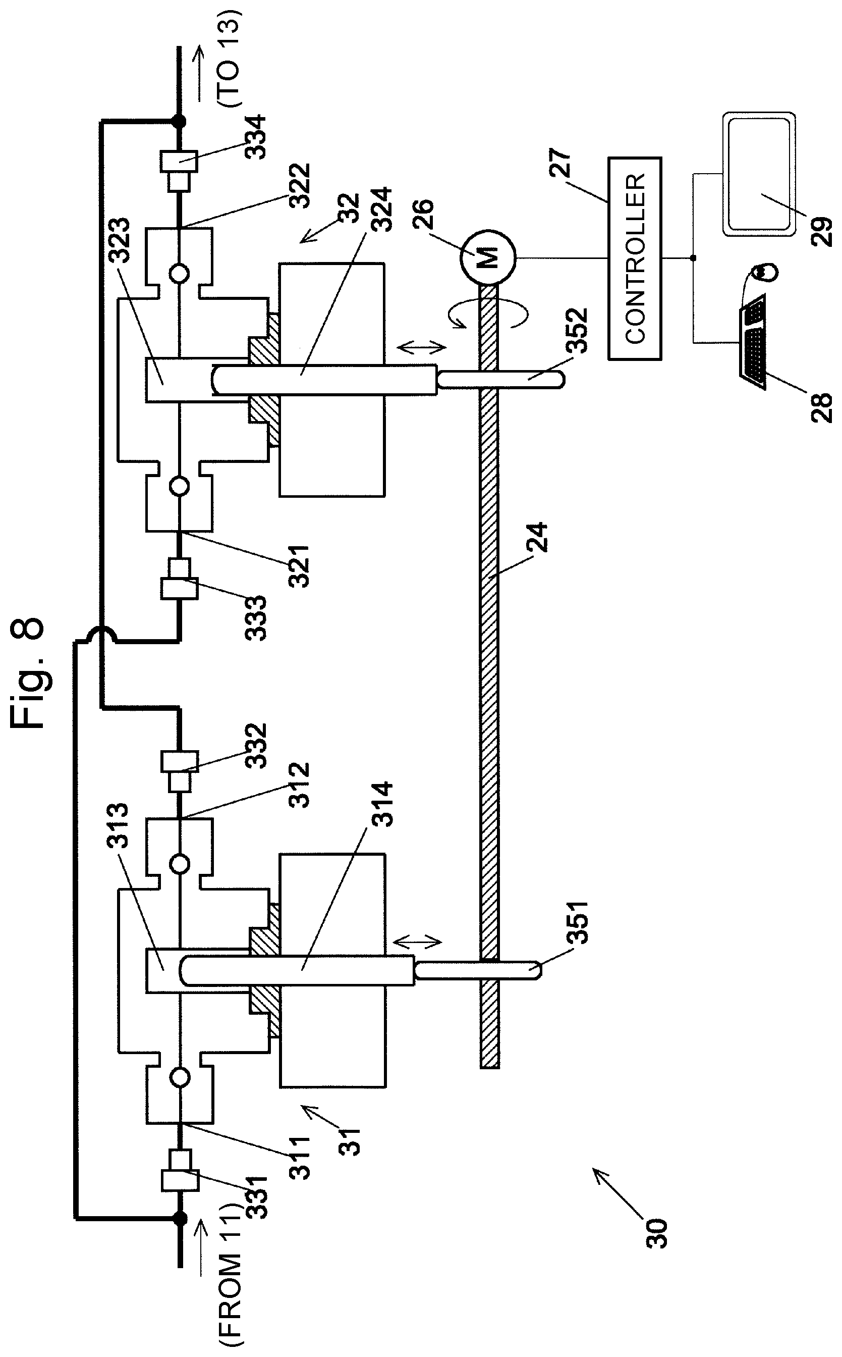 Patent US12174159 Figure 6 – Liquid chromatograph