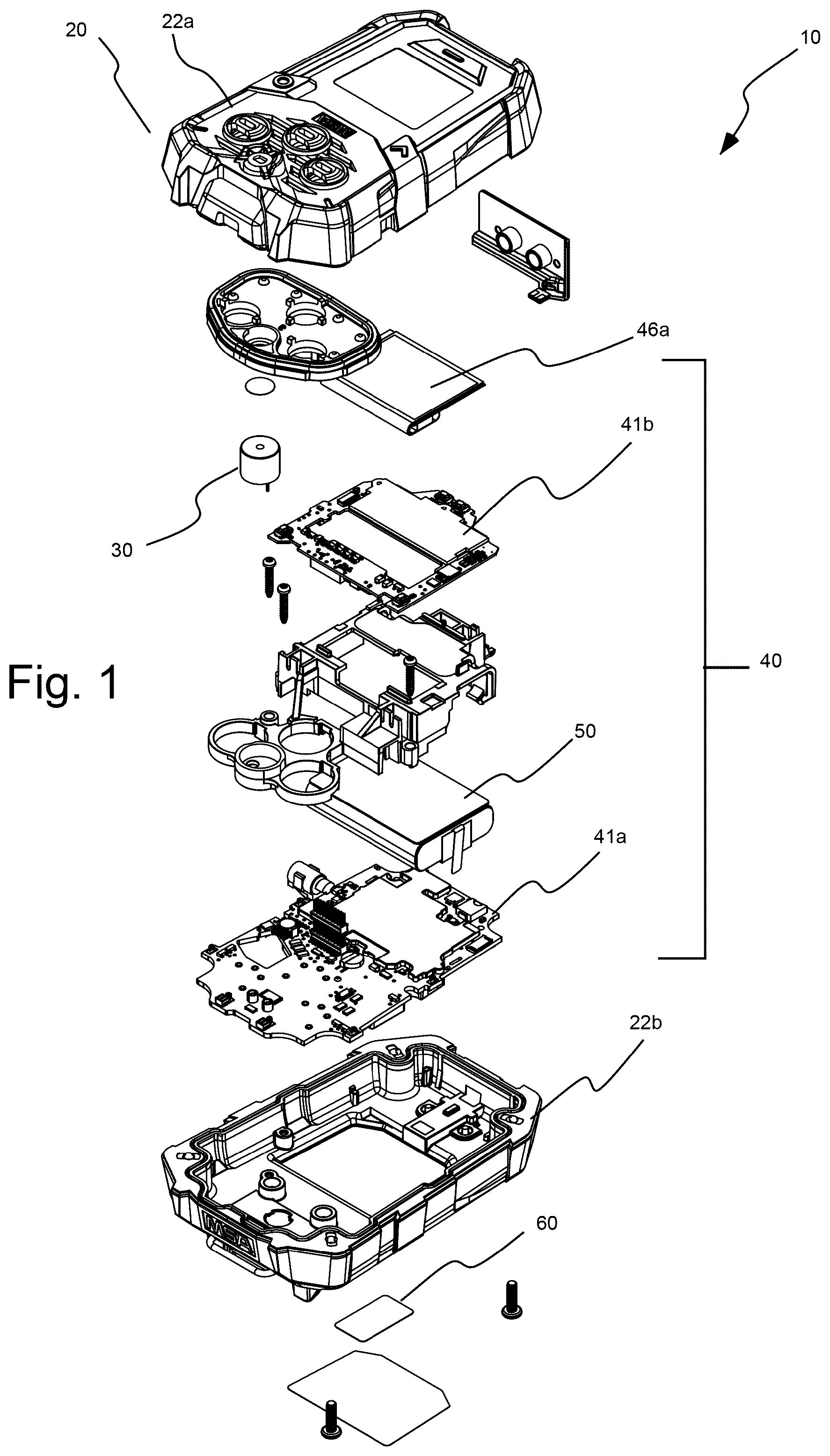 Patent US12174166 Figure 1 – Assignment and de-assignment in portable devices via a charger