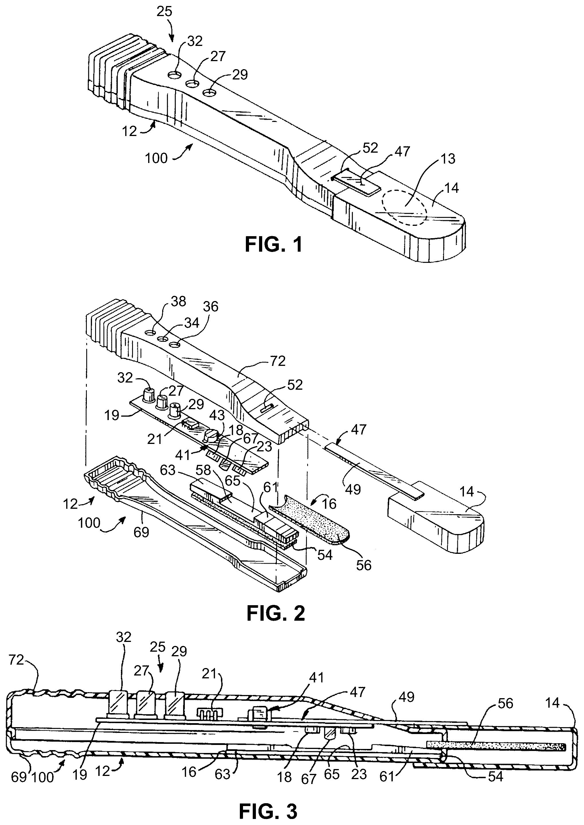 Patent US12174177 Figure 1 – Bed bugs detection device