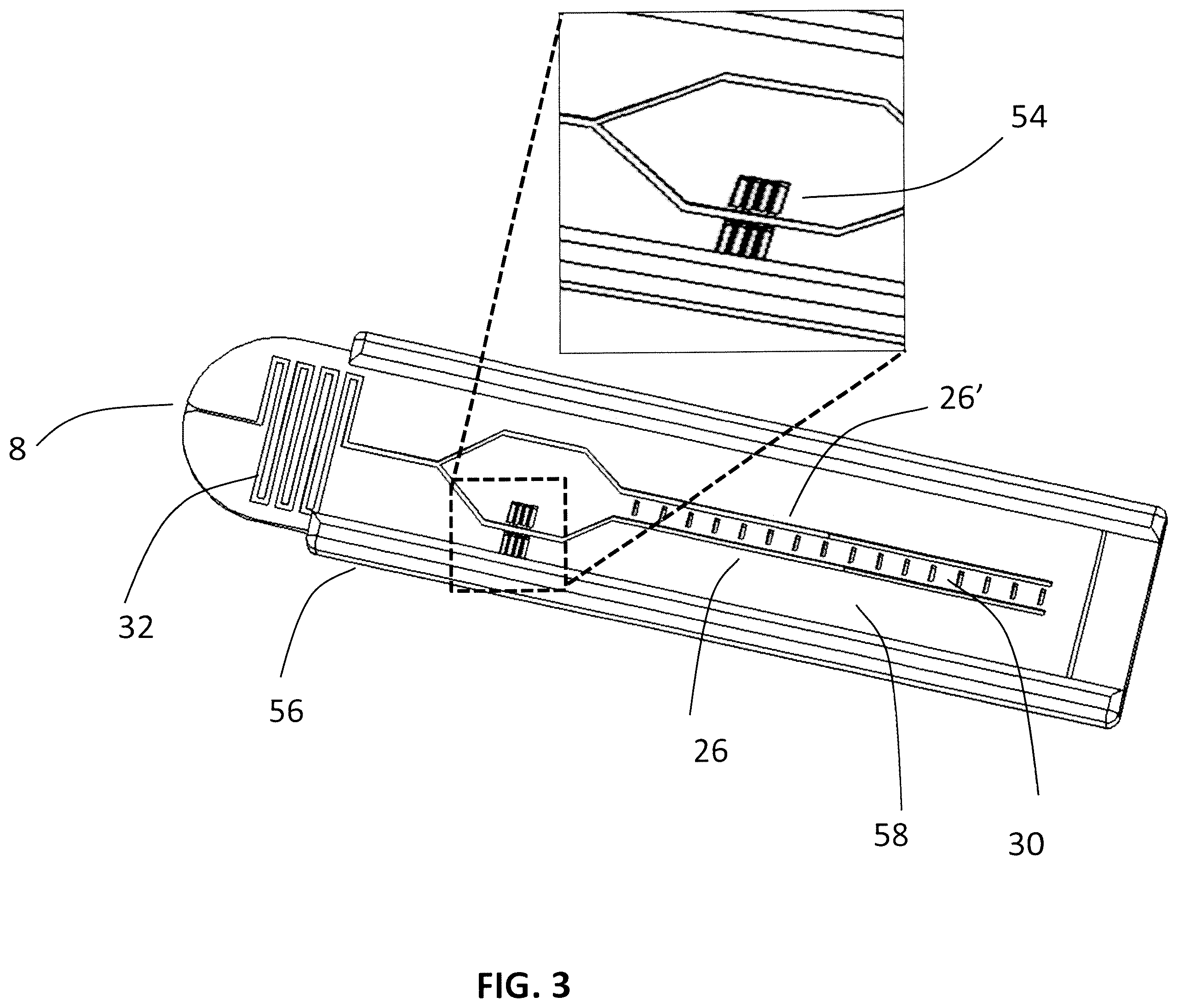 Patent US12174179 Figure 3 – Devices and methods for detection and quantification of immunological proteins, pathogenic and microbial agents and cells