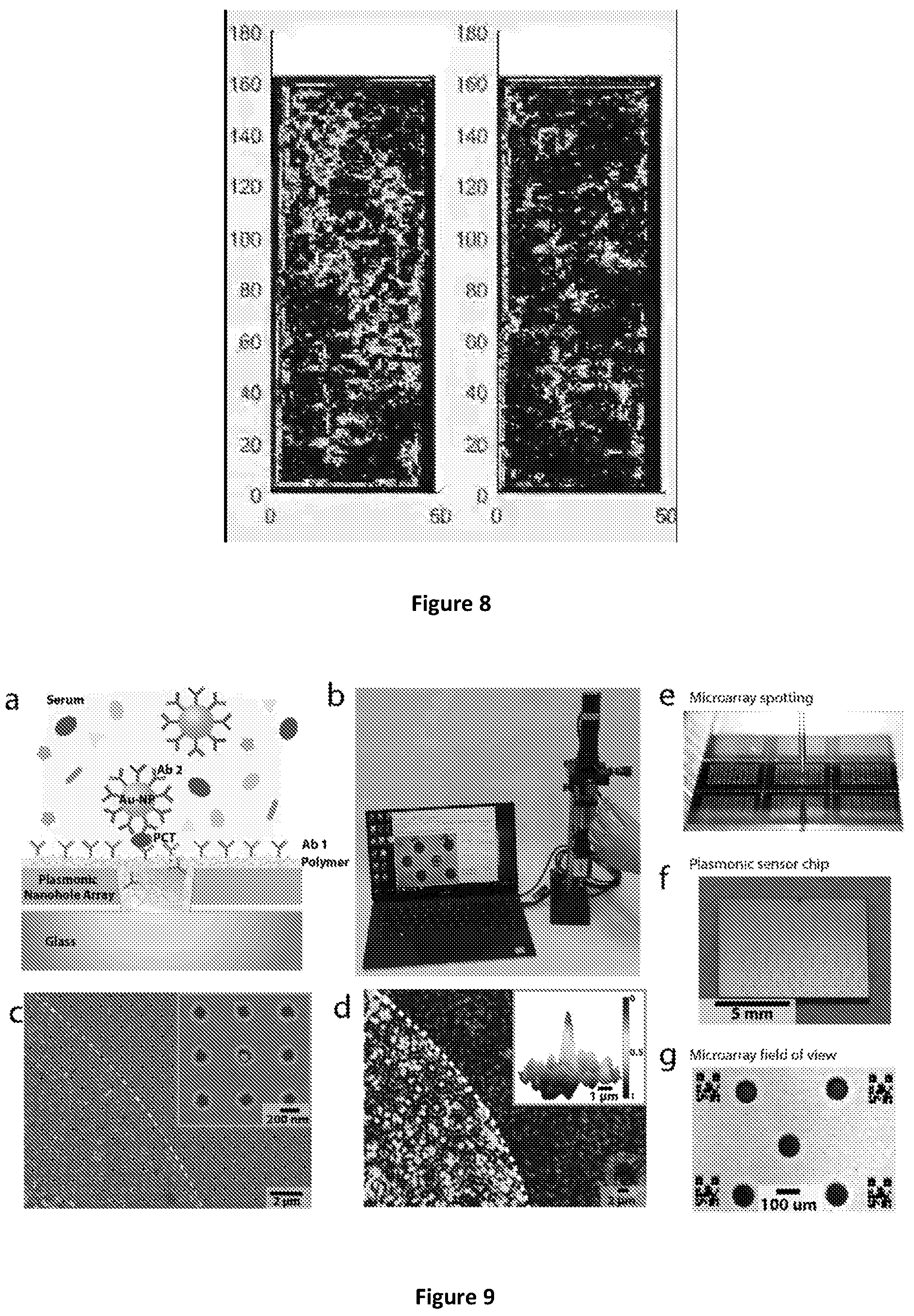 Patent US12174182 Figure 8 – Plasmonic biosensor