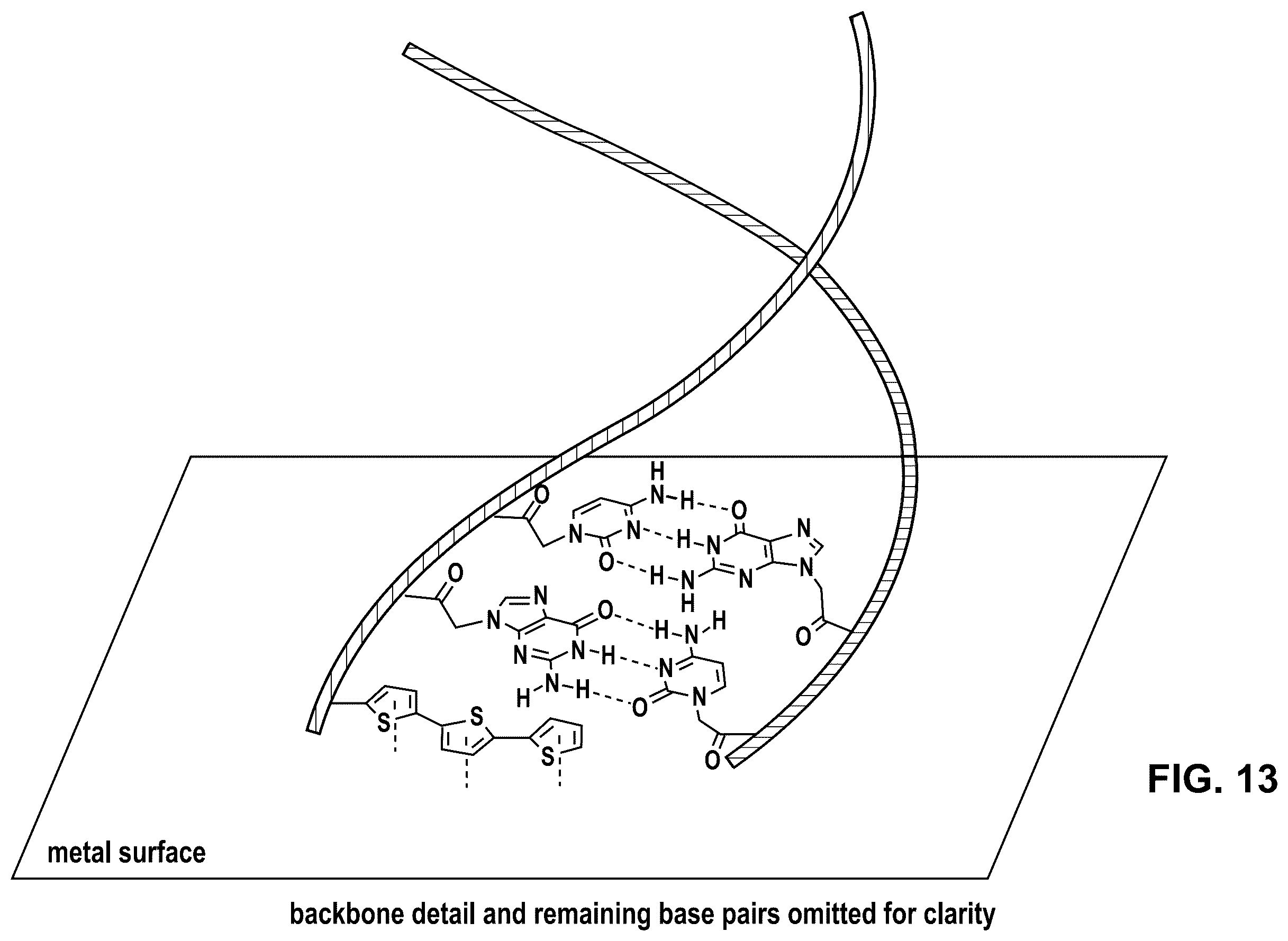 Patent US12174183 Figure 11 – Molecular wires for detecting a biological or chemical entity or event