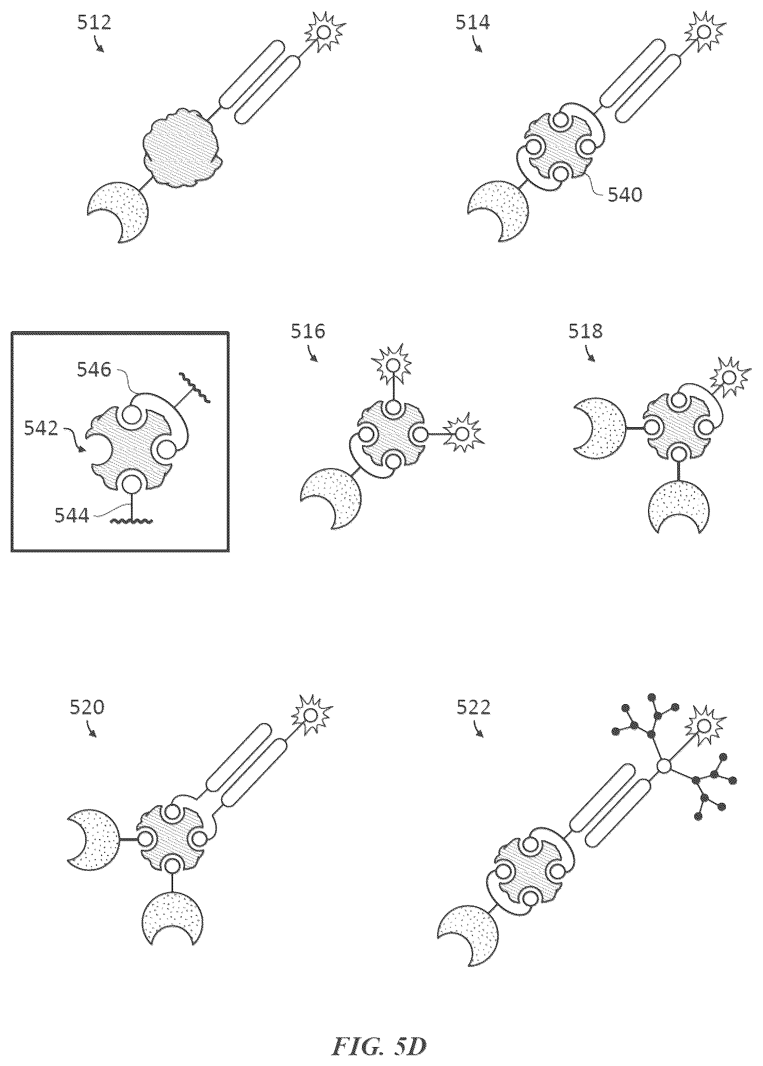 Patent US12174196 Figure 9 – Methods and compositions for protein sequencing
