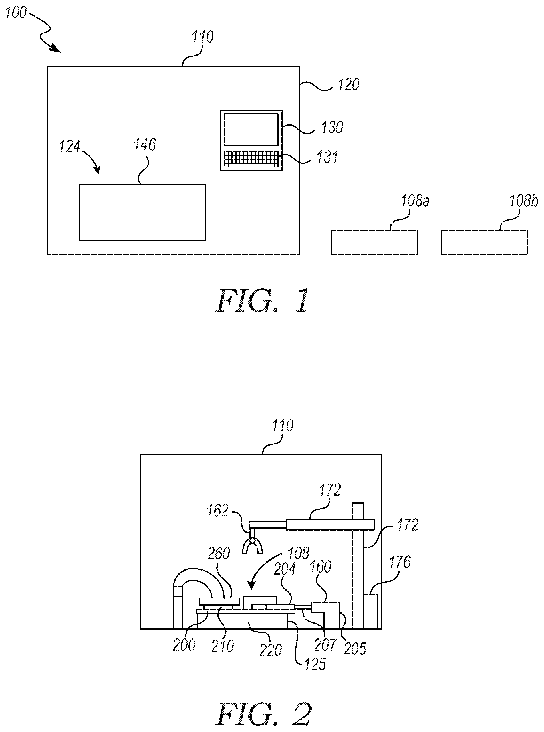Patent US12174206 Figure 1 – Automated slide processing systems, consumable slide processing modules, and reagent cartridges