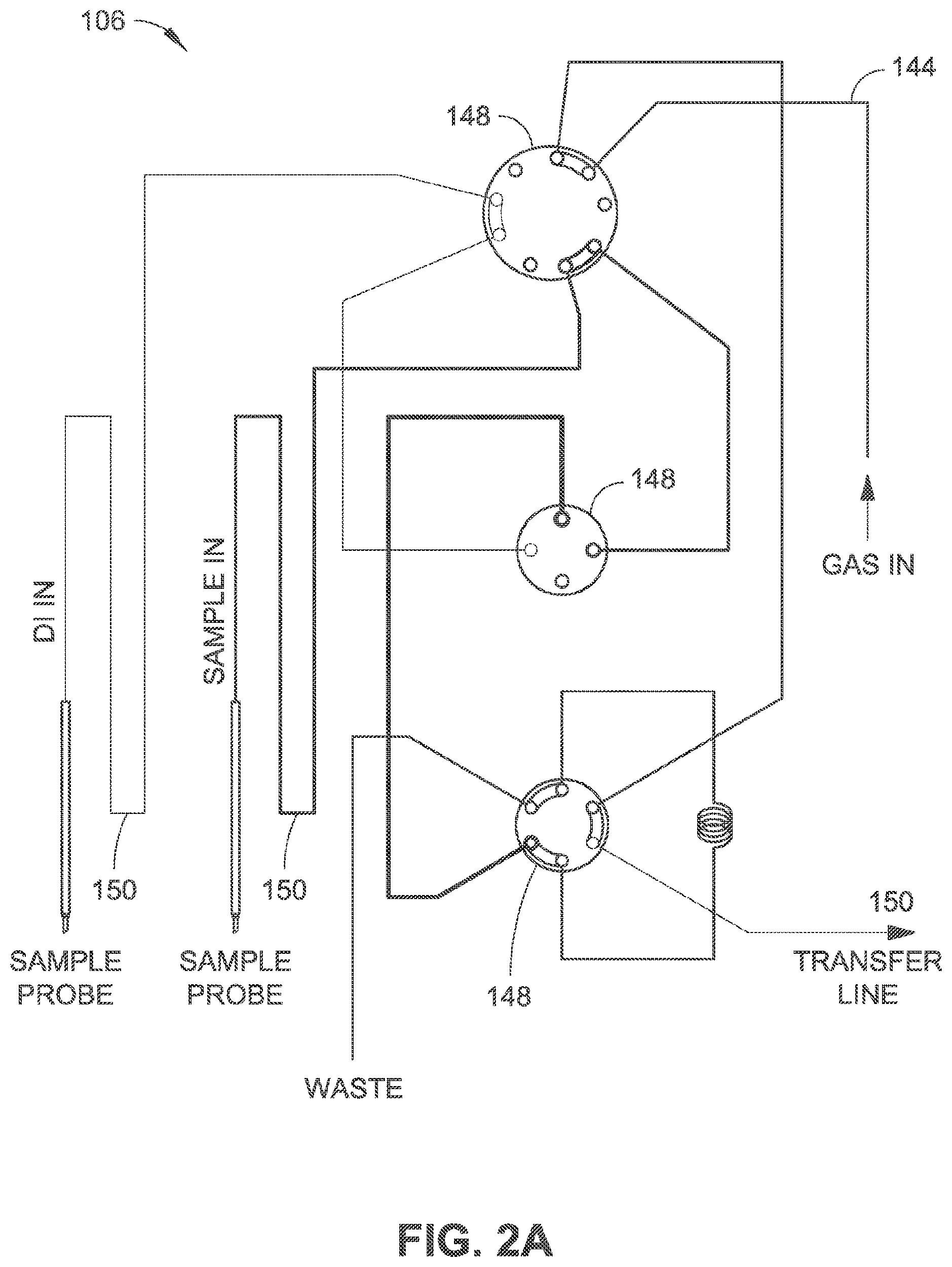 Patent US12174211 Figure 2 – System for collecting liquid samples