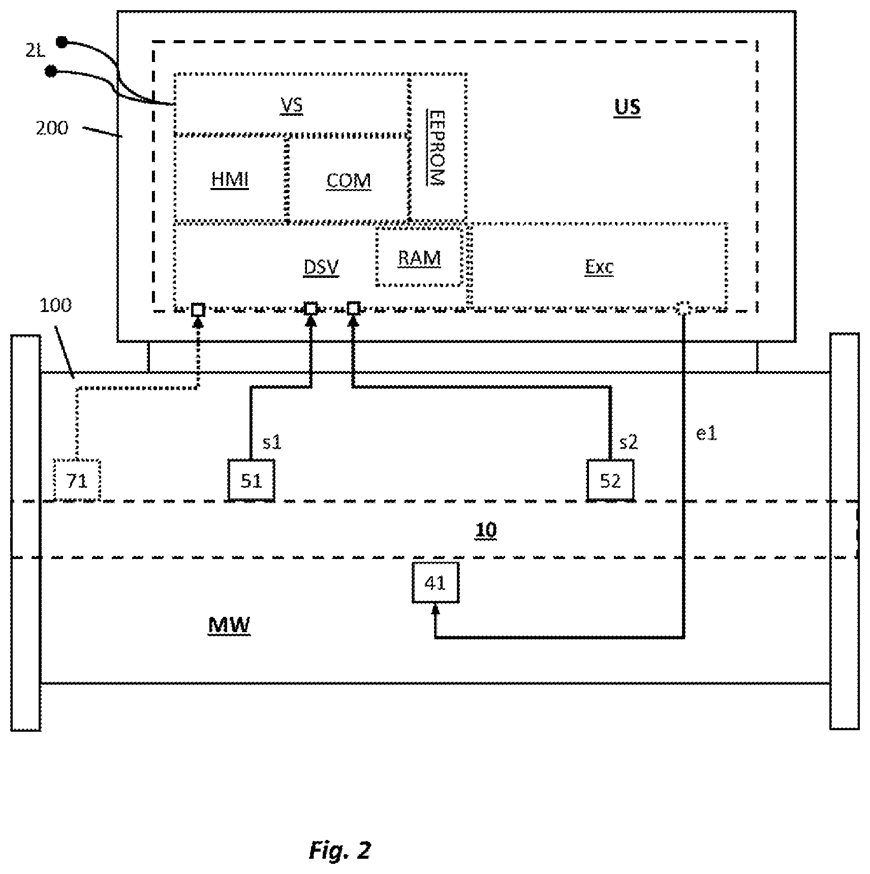 Patent US12174212 Figure 2 – Coriolis mass flow meter