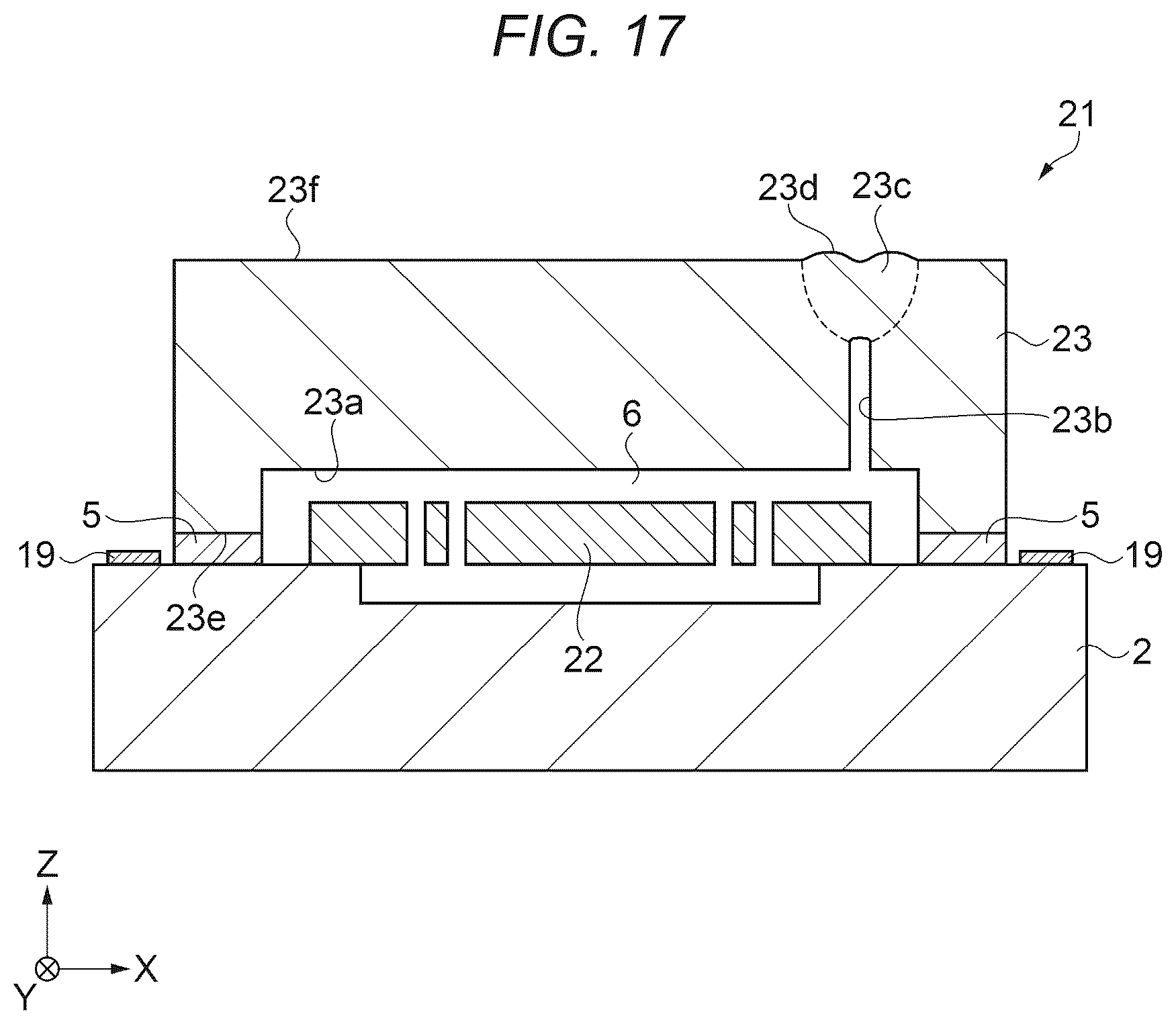 Patent US12174214 Figure 11 – Physical quantity sensor, inertial measurement unit, and method for manufacturing physical quantity sensor