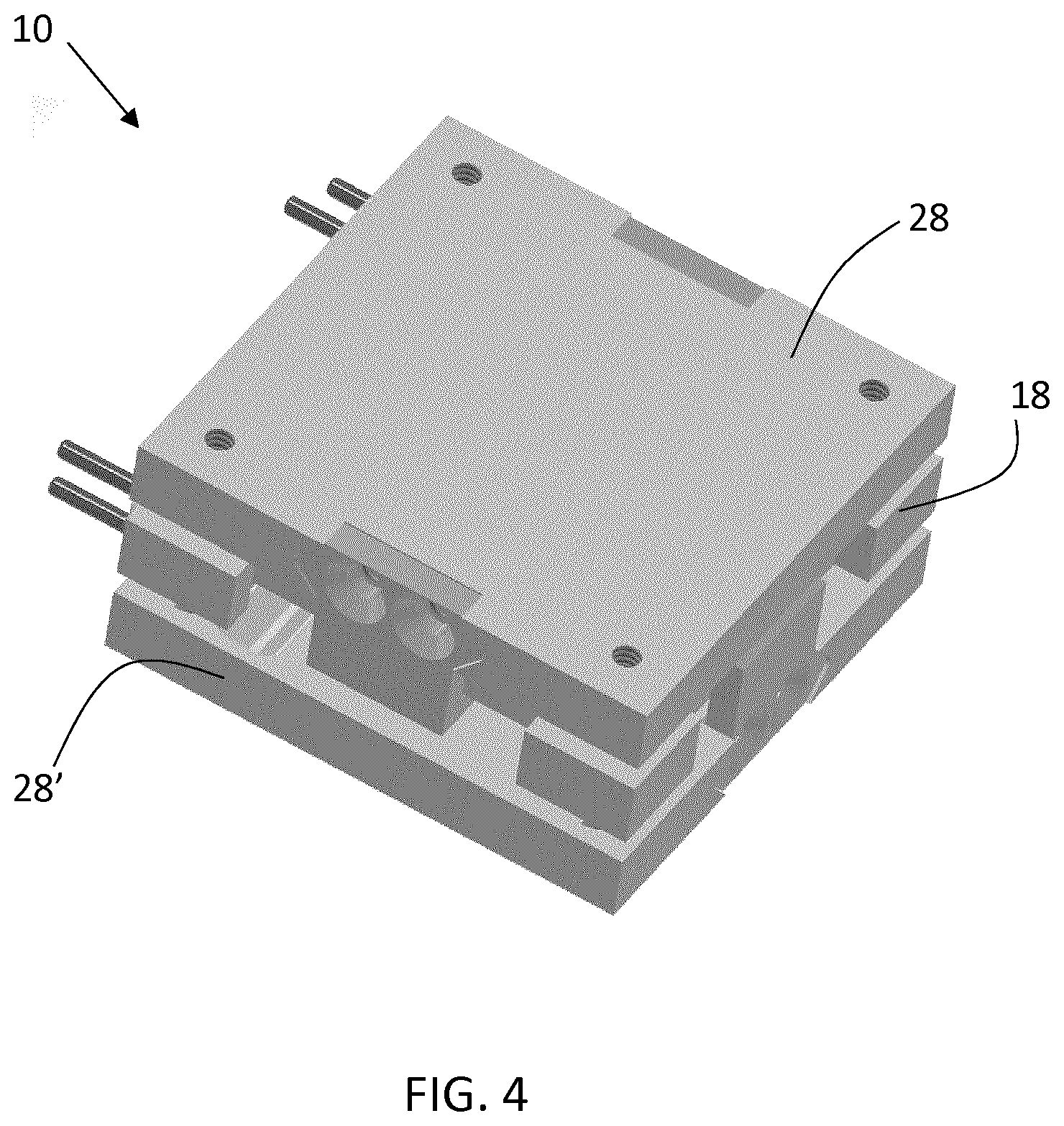 Patent US12174218 Figure 4 – Atomic nano-positioning device