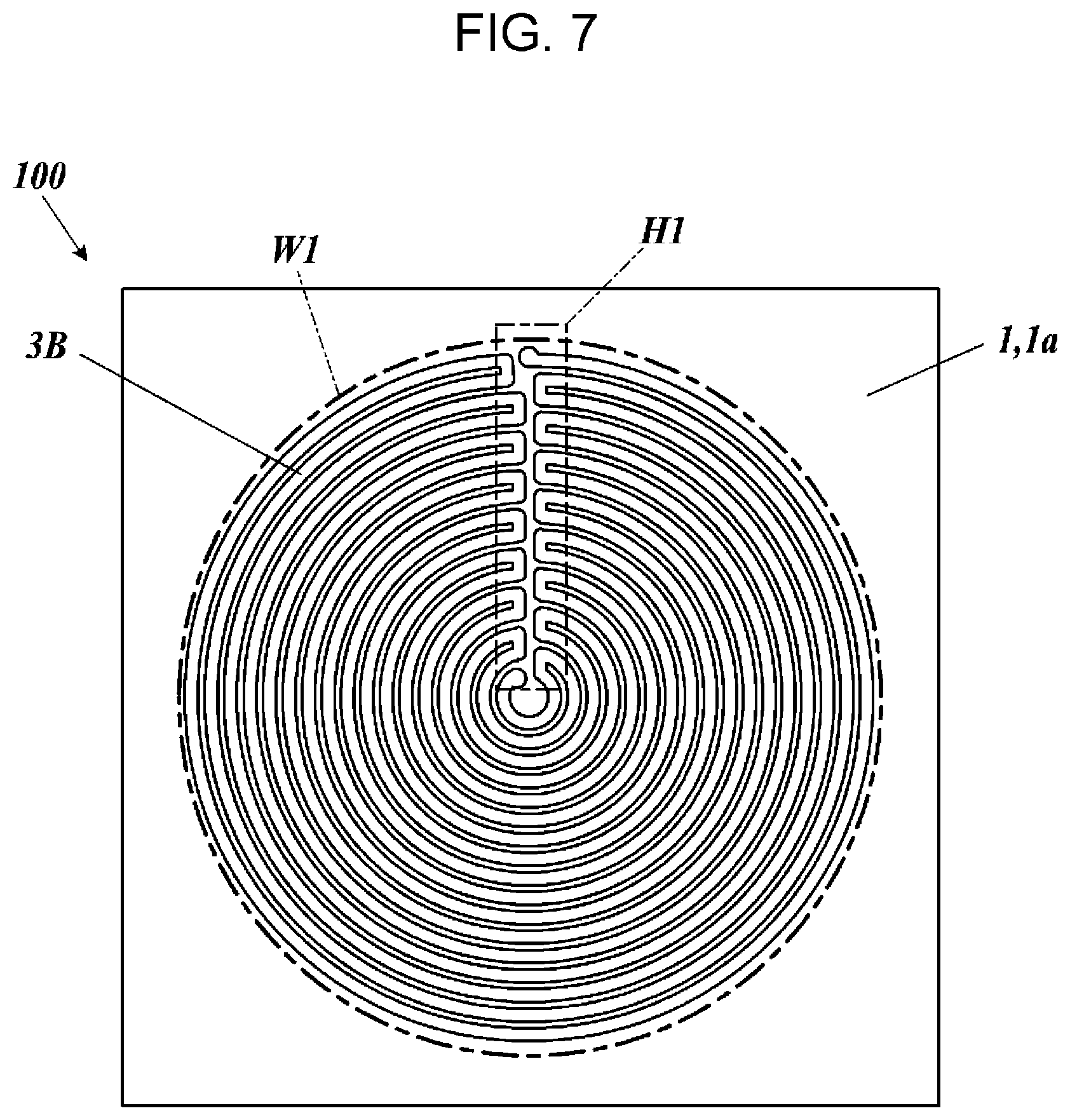 Patent US12174220 Figure 6 – Heater substrate, probe card substrate, and probe card