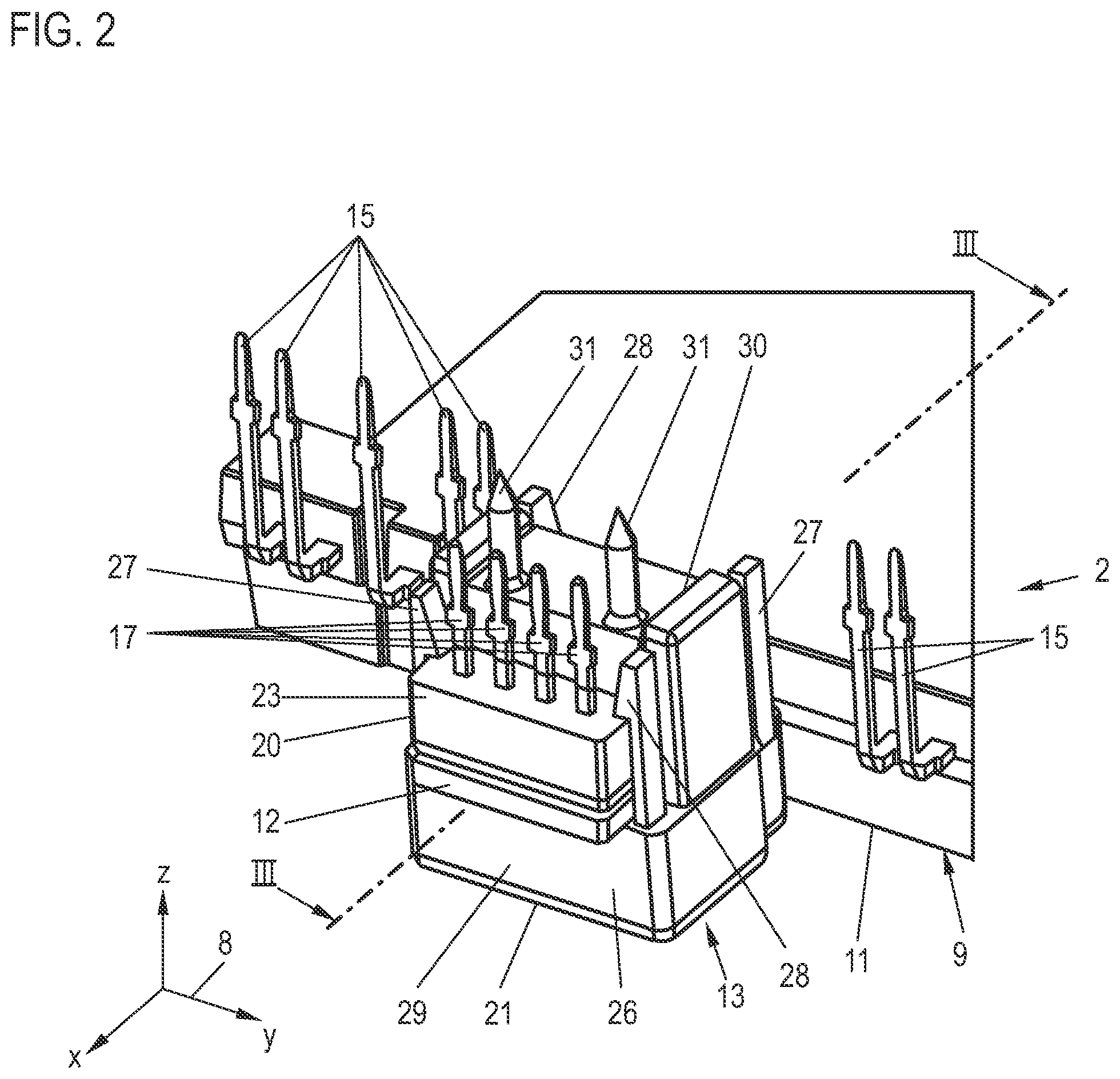 Patent US12174221 Figure 2 – Method for producing a pulse inverter, current measuring device for a pulse inverter, pulse inverter and motor vehicle