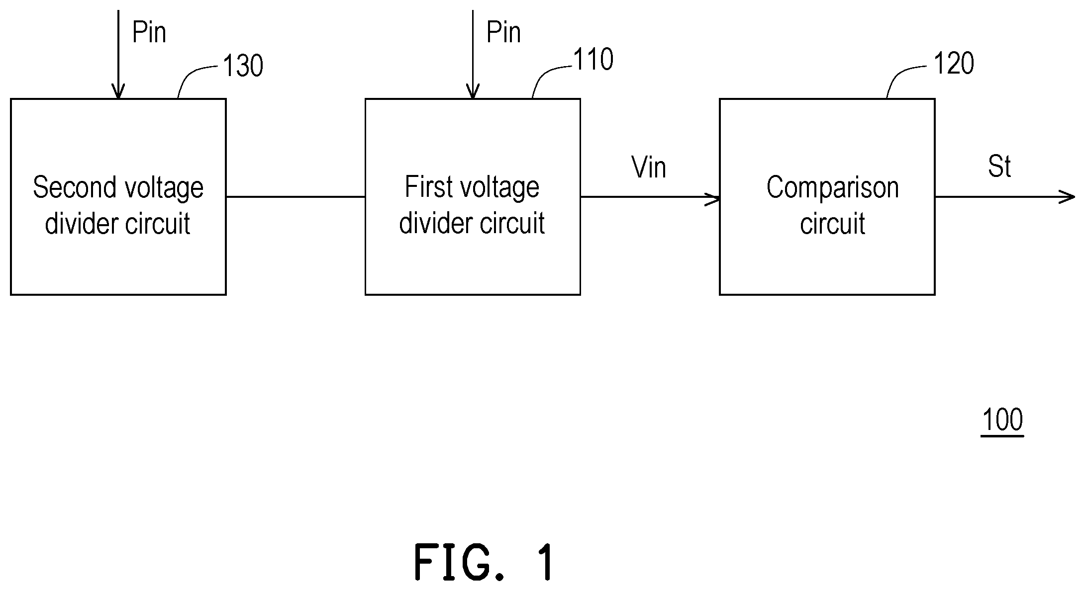 Patent US12174222 — Voltage detection device — Figure 1