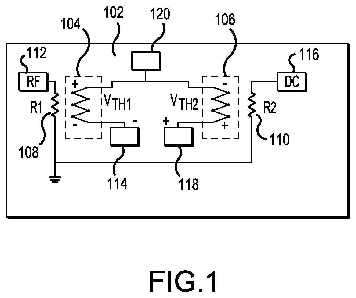 Patent US12174228 Figure 1 – Thermoelectric power meter