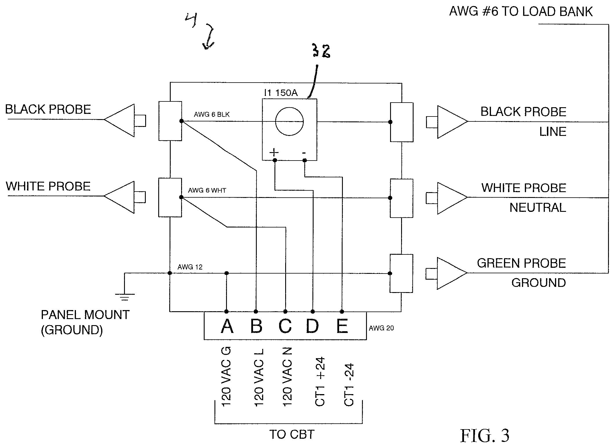 Patent US12174235 Figure 3 – System and method for testing electrical circuits in residential and commercial premises