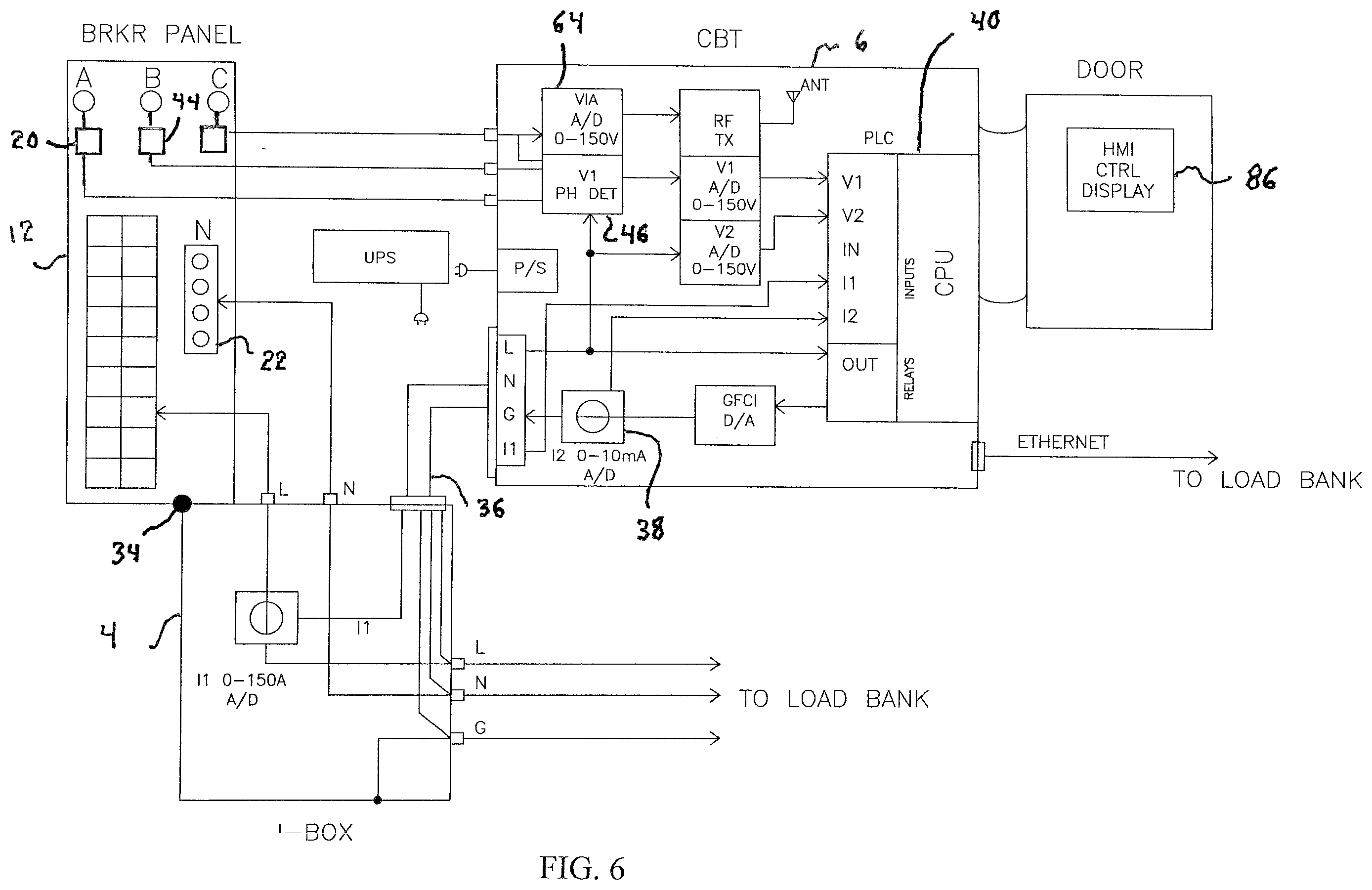 Patent US12174235 Figure 6 – System and method for testing electrical circuits in residential and commercial premises