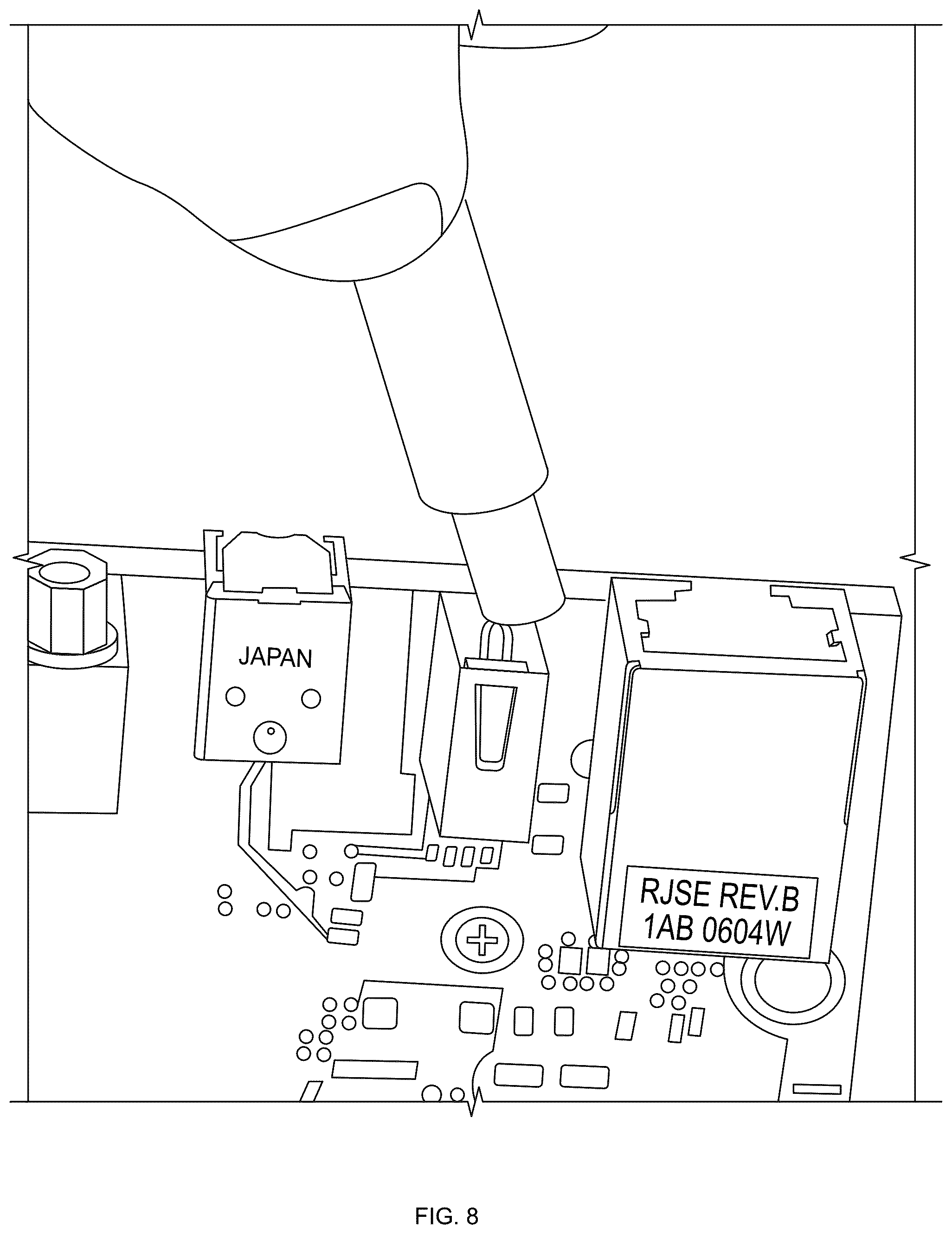 Patent US12174236 Figure 8 – Field collapse pulser