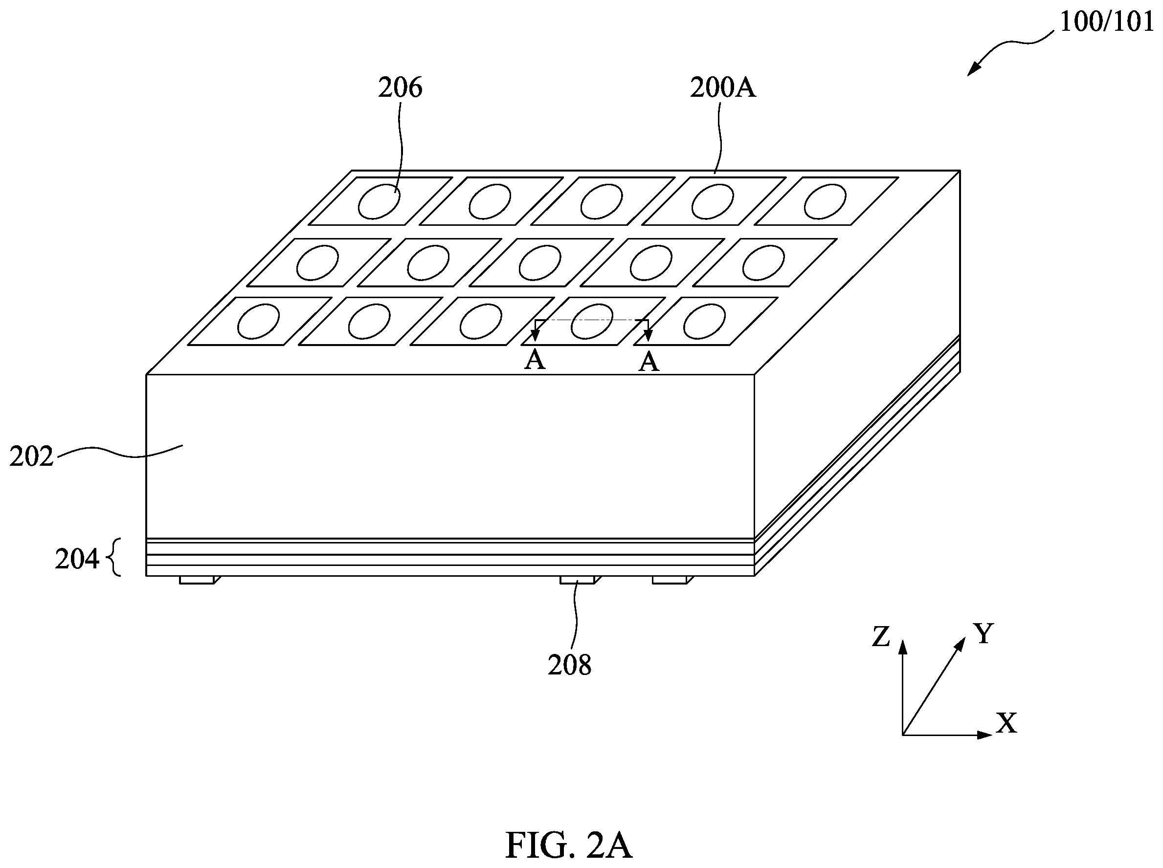 Patent US12174243 Figure 2 – Probe assembly, system and method for testing rf device of phased array antenna