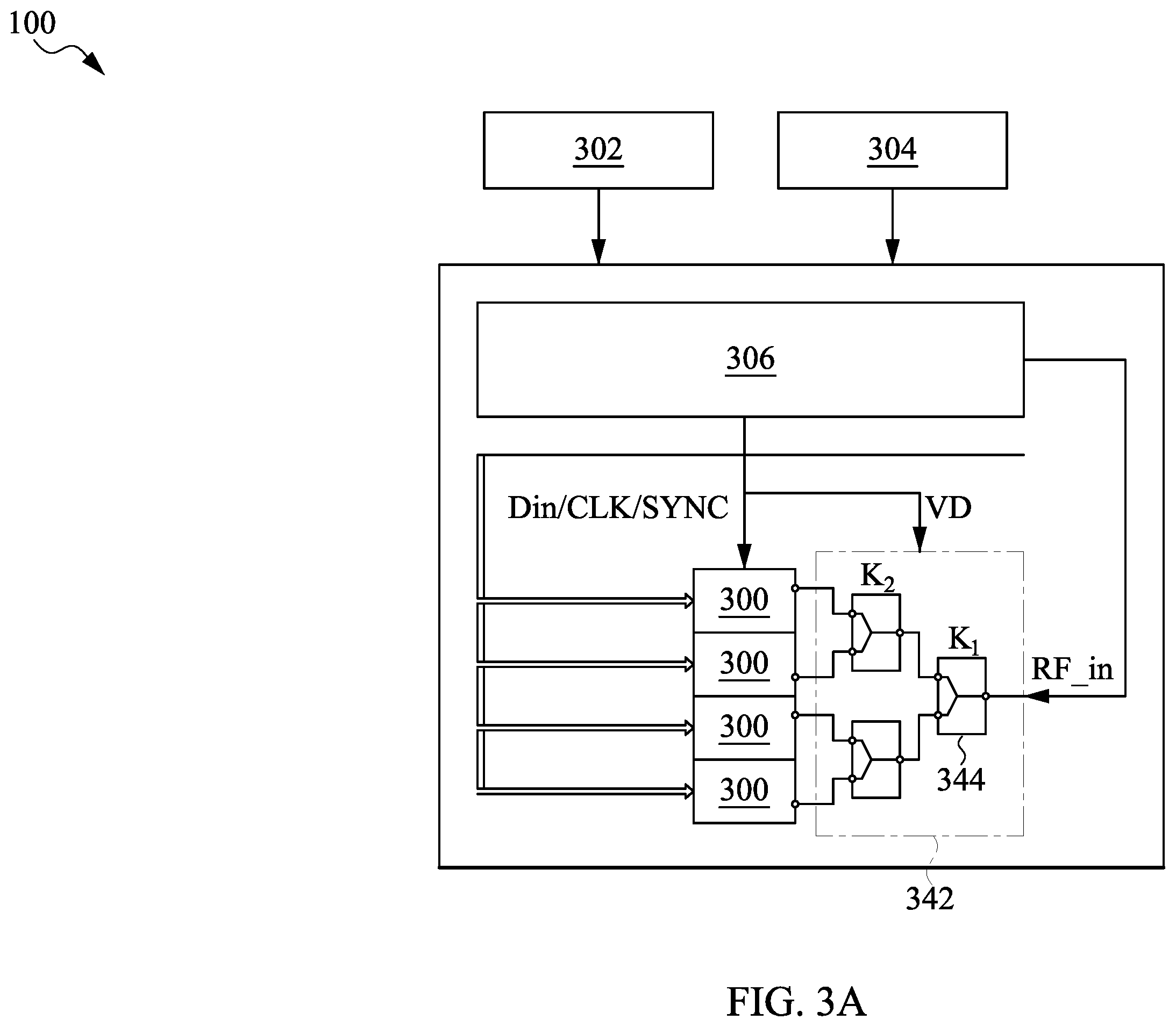 Patent US12174243 Figure 4 – Probe assembly, system and method for testing rf device of phased array antenna