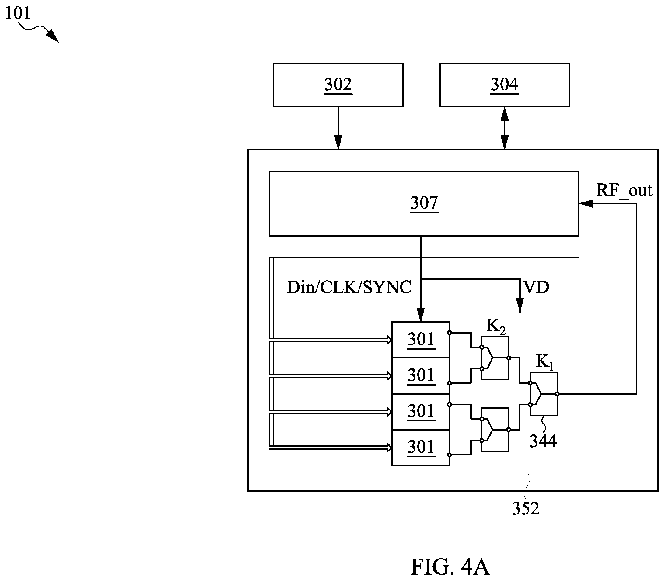 Patent US12174243 Figure 8 – Probe assembly, system and method for testing rf device of phased array antenna