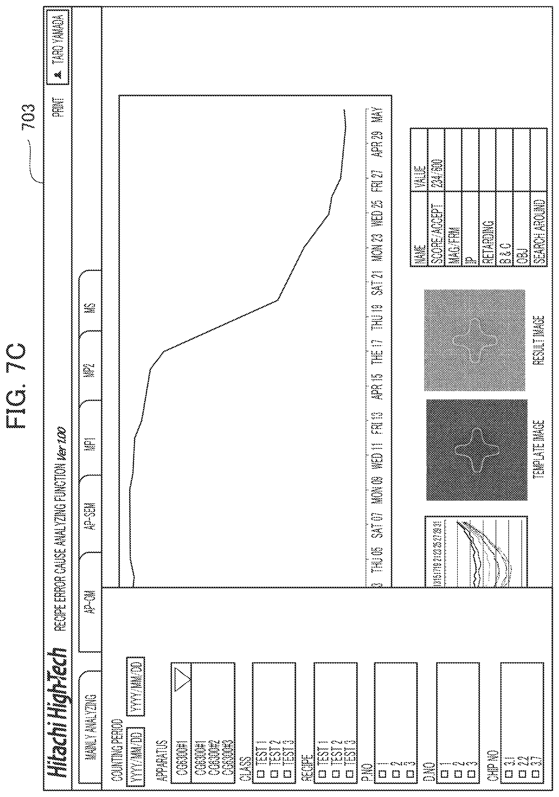 Patent US12174245 Figure 10 – Recipe information presentation system and recipe error inference system
