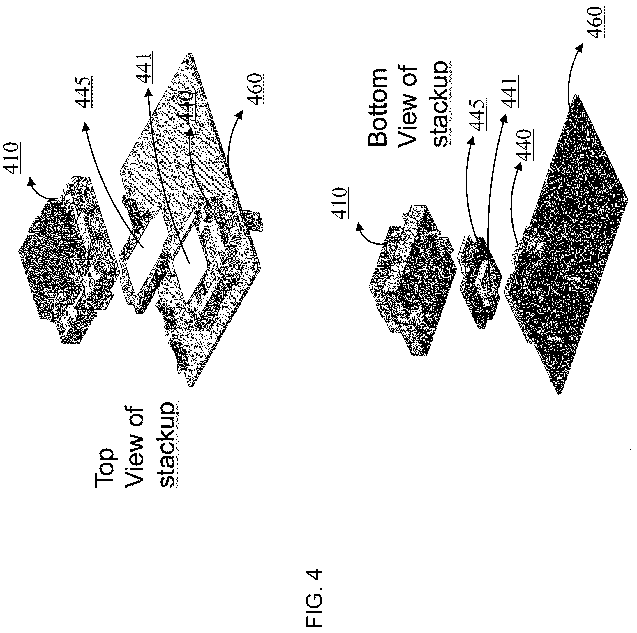 Patent US12174248 Figure 4 – Ergonomic loading for a test interface board (TIB) / burn-in-board (BIB) in a slot-based test system