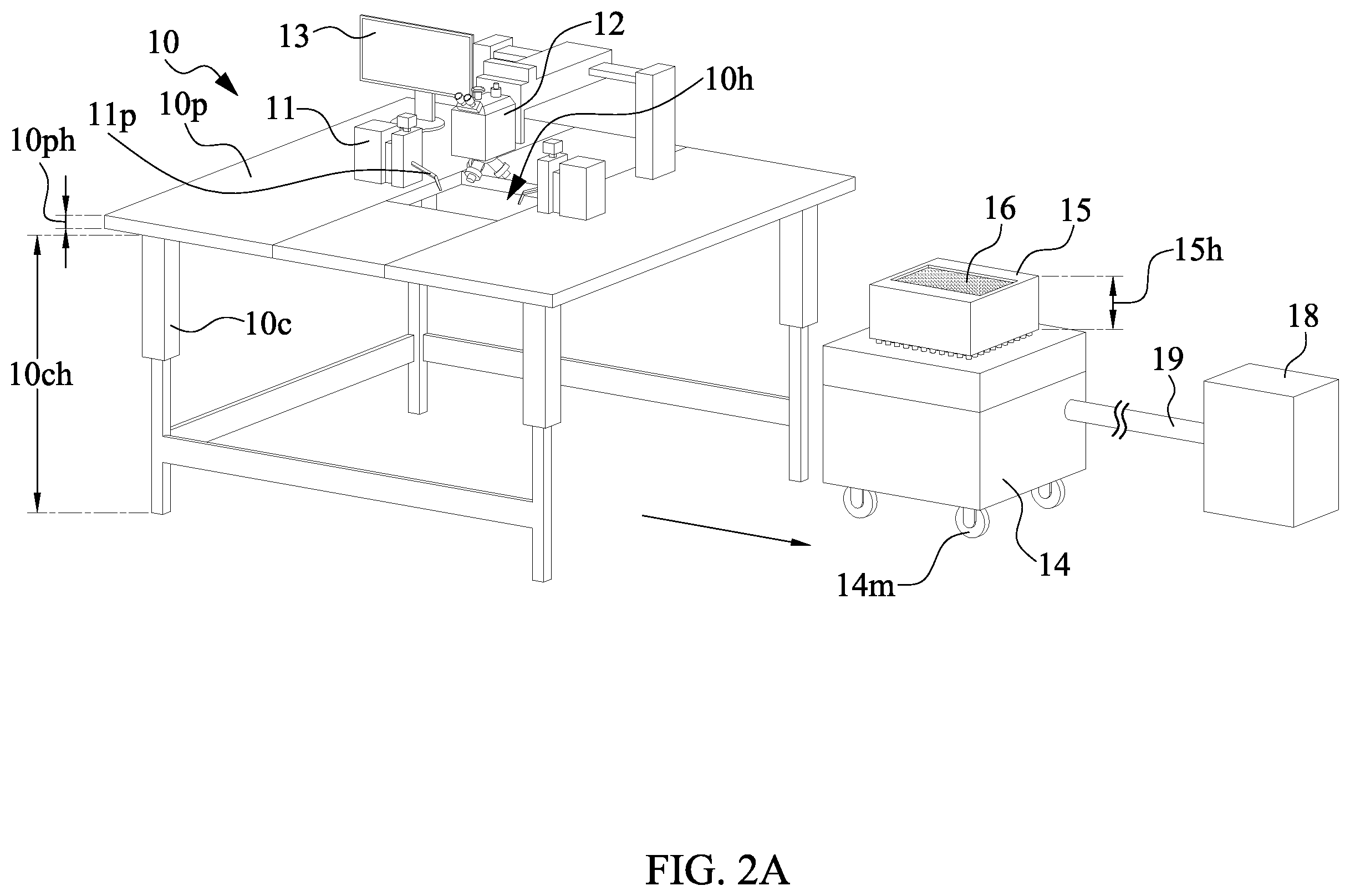 Patent US12174249 Figure 5 – Probing device and inspection method using the same