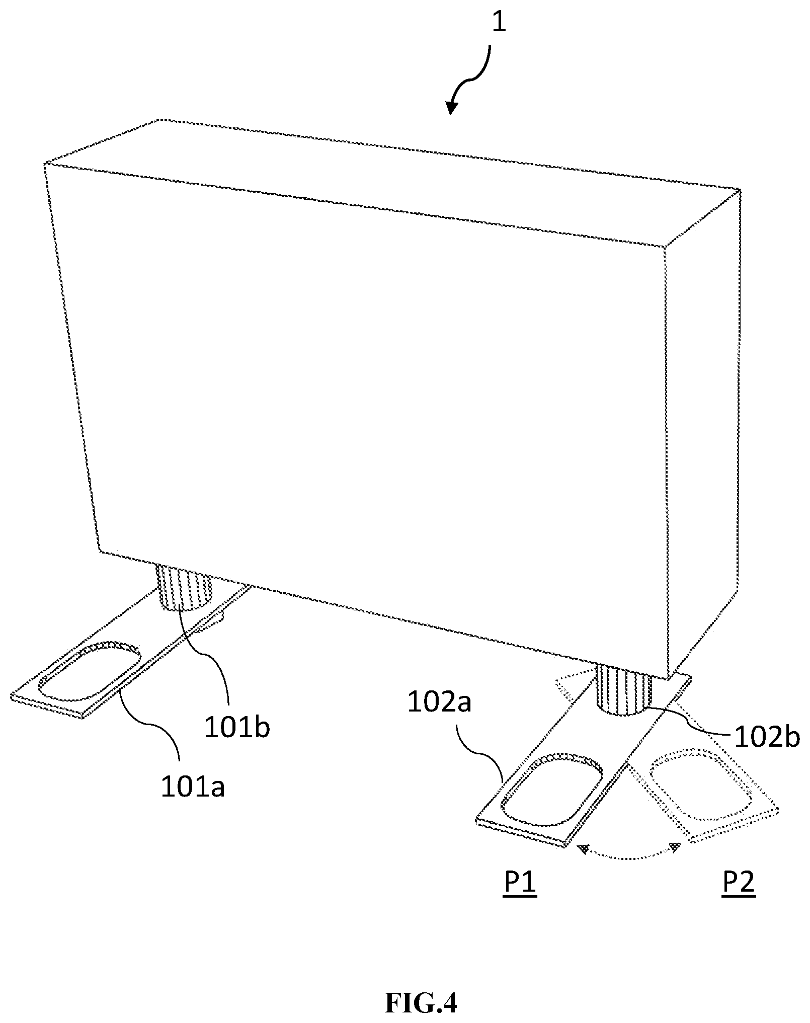 Patent US12174257 Figure 4 – Device for measuring resistance and internal resistance using resonant oscillation