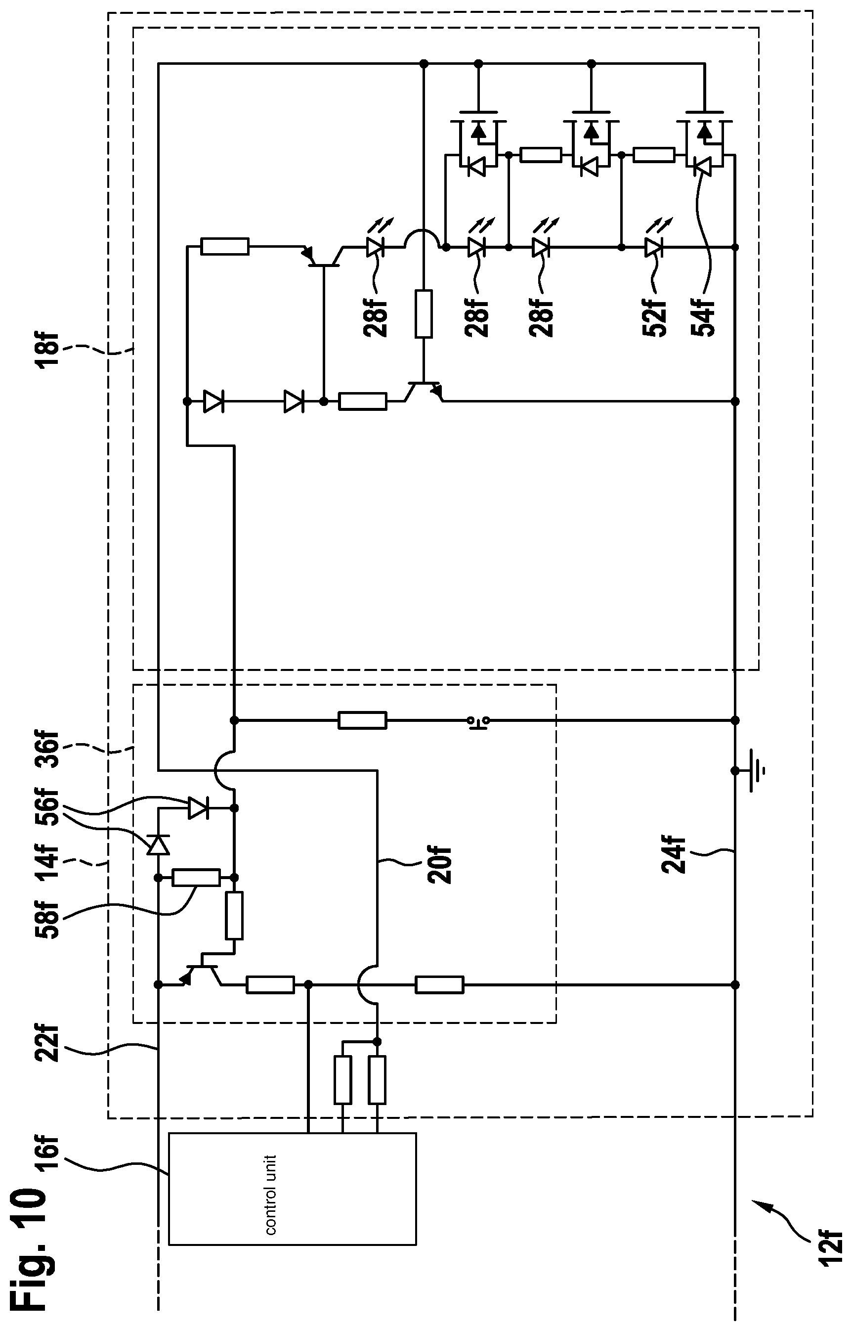 Patent US12174258 Figure 8 – Indicator device for a rechargeable battery pack