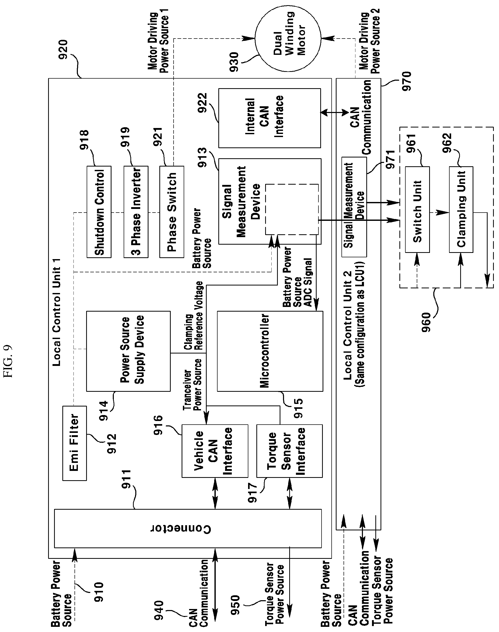 Patent US12174260 Figure 9 – Voltage monitoring circuit
