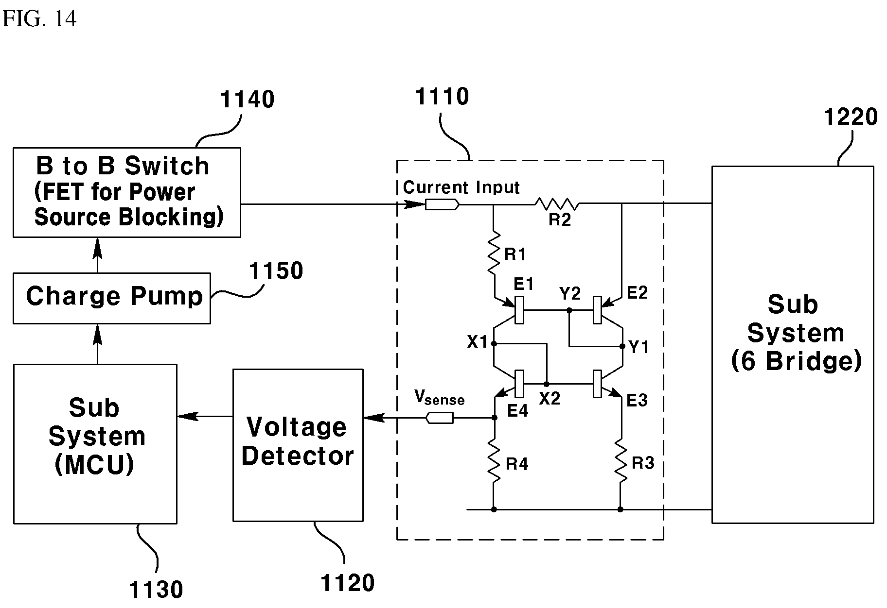 Patent US12174260 Figure 13 – Voltage monitoring circuit