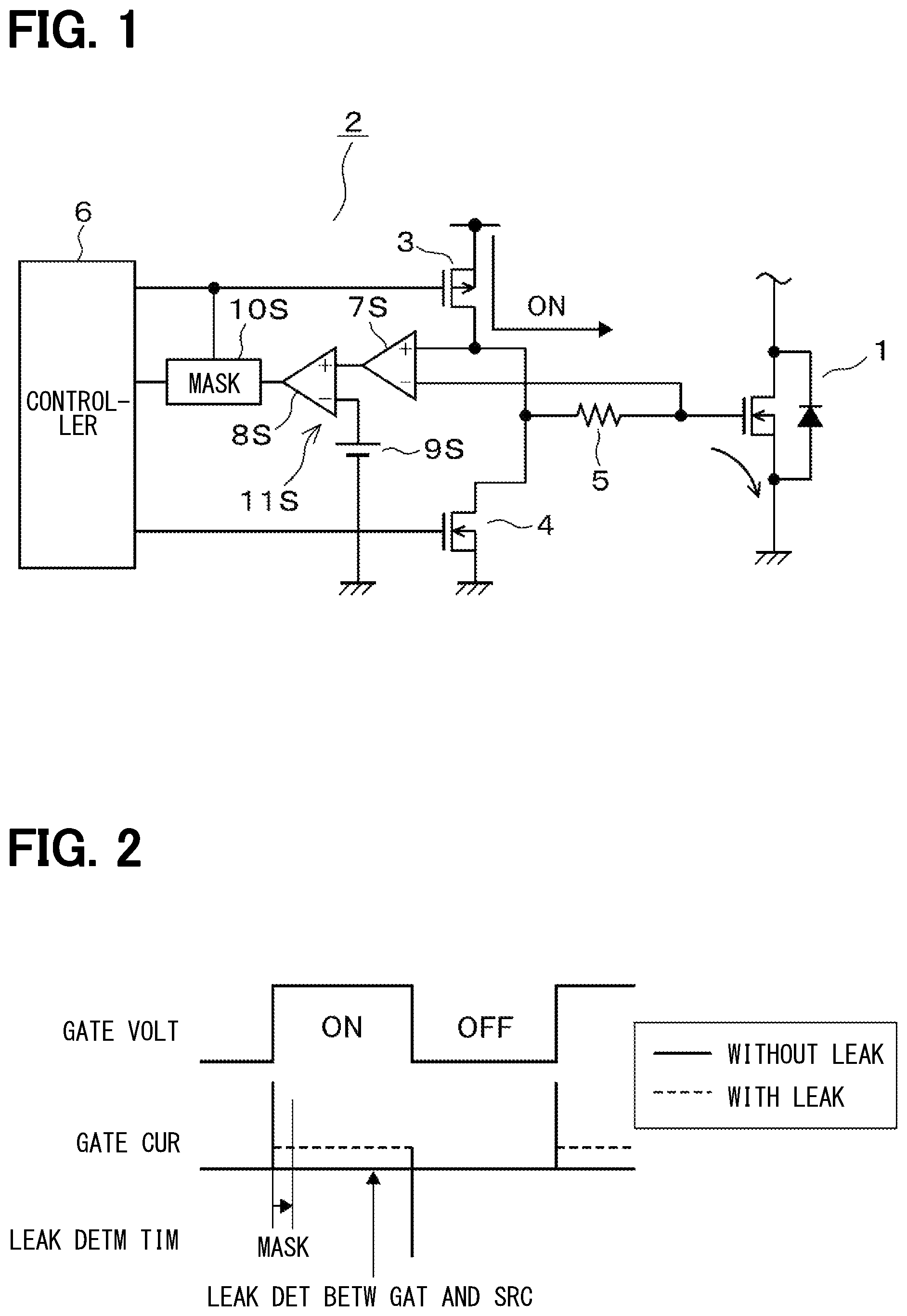 Patent US12174266 Figure 1 – Leakage current detection circuit for semiconductor