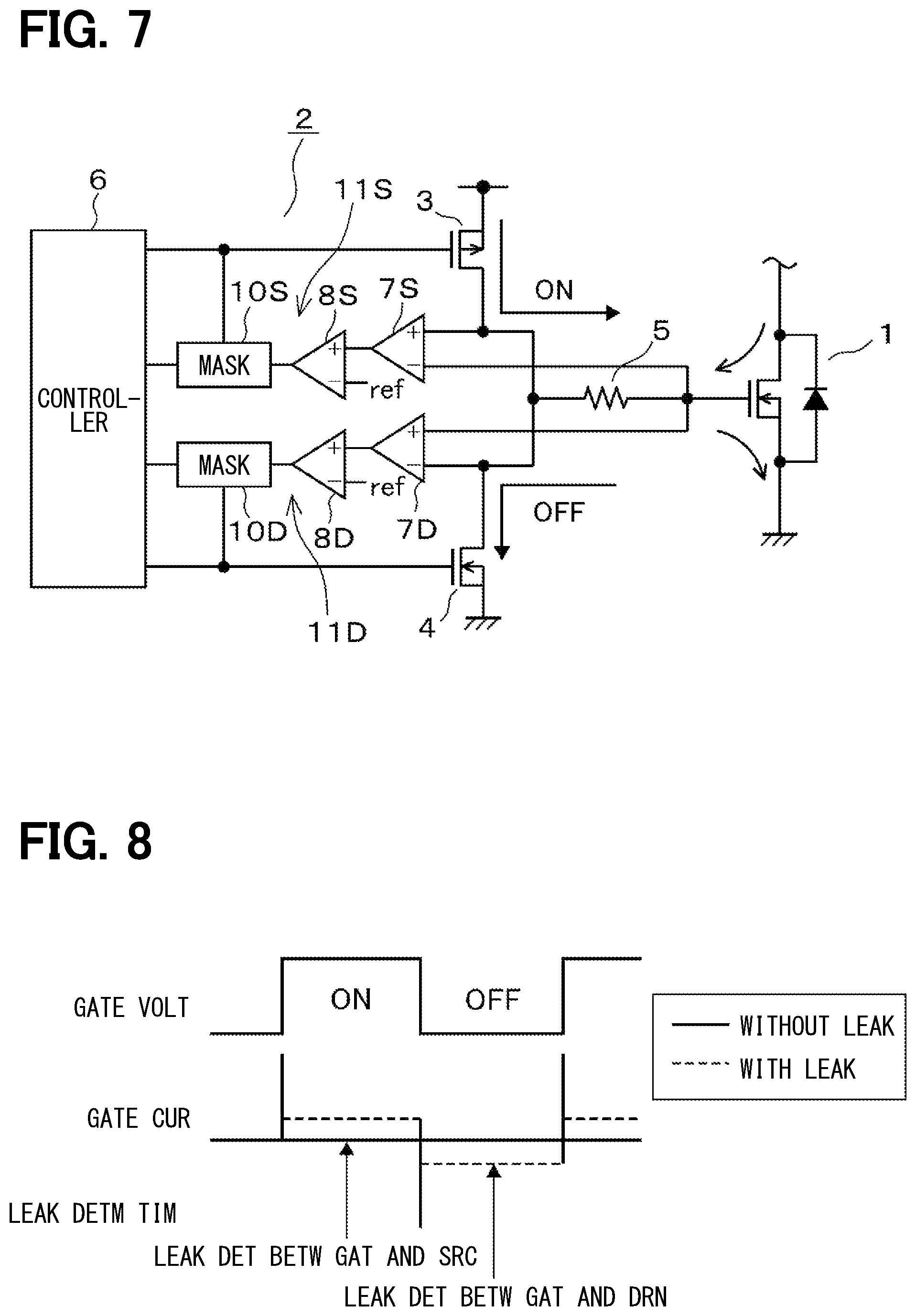 Patent US12174266 Figure 4 – Leakage current detection circuit for semiconductor
