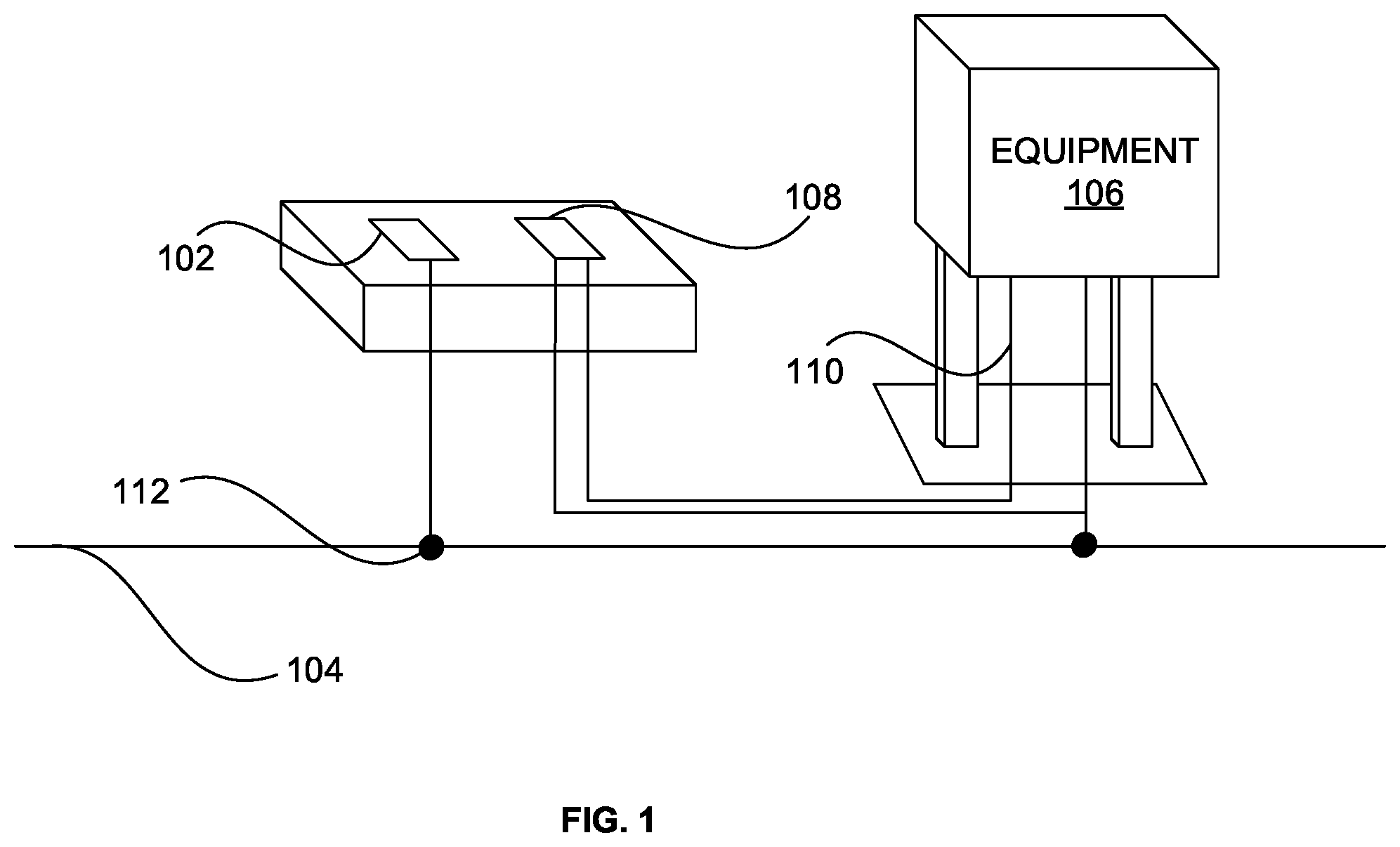 Patent US12174268 — System and method for detecting a faulty connection in an earth grid — Figure 1