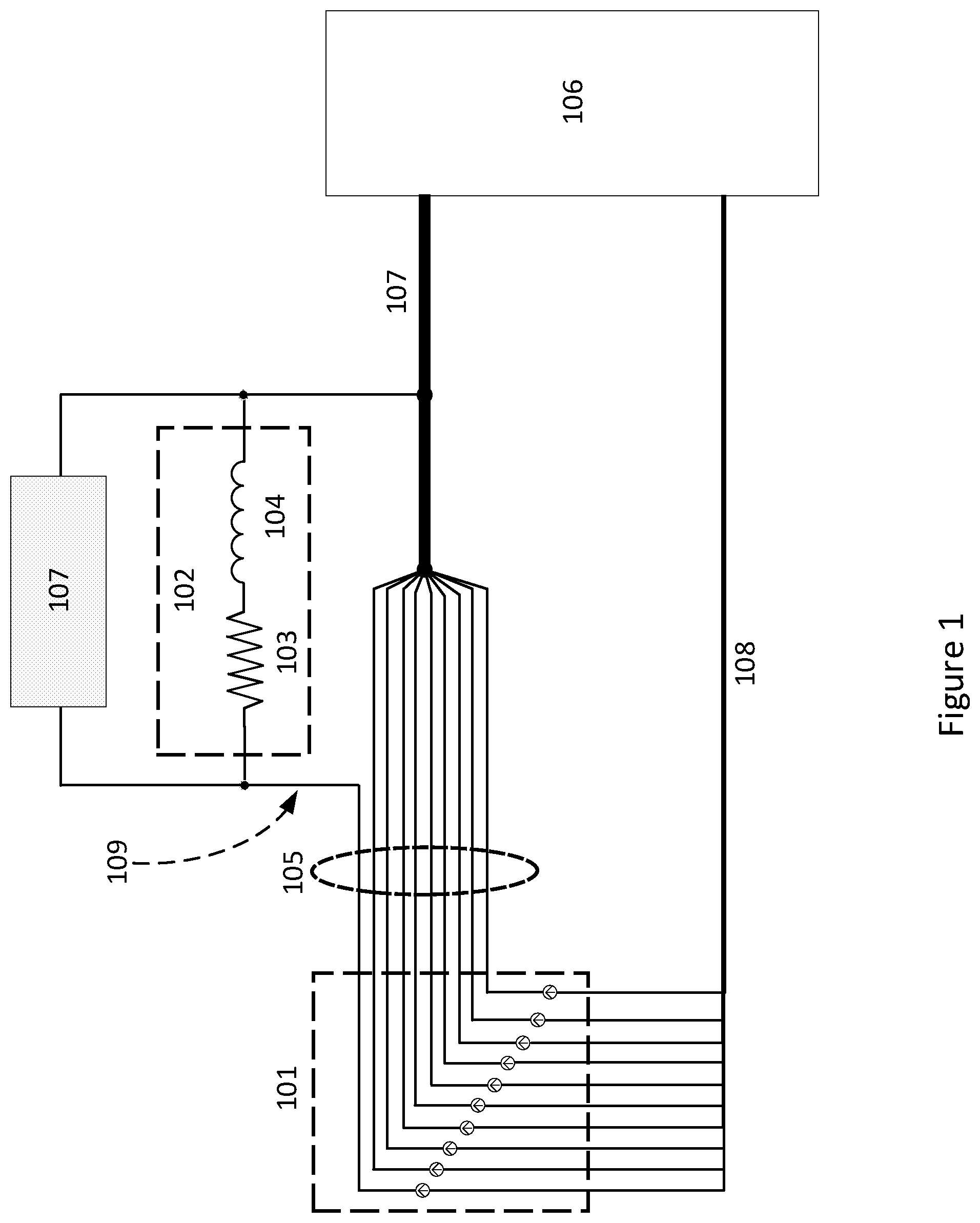 Patent US12174269 Figure 1 – Current sensing in a wireless power transfer system