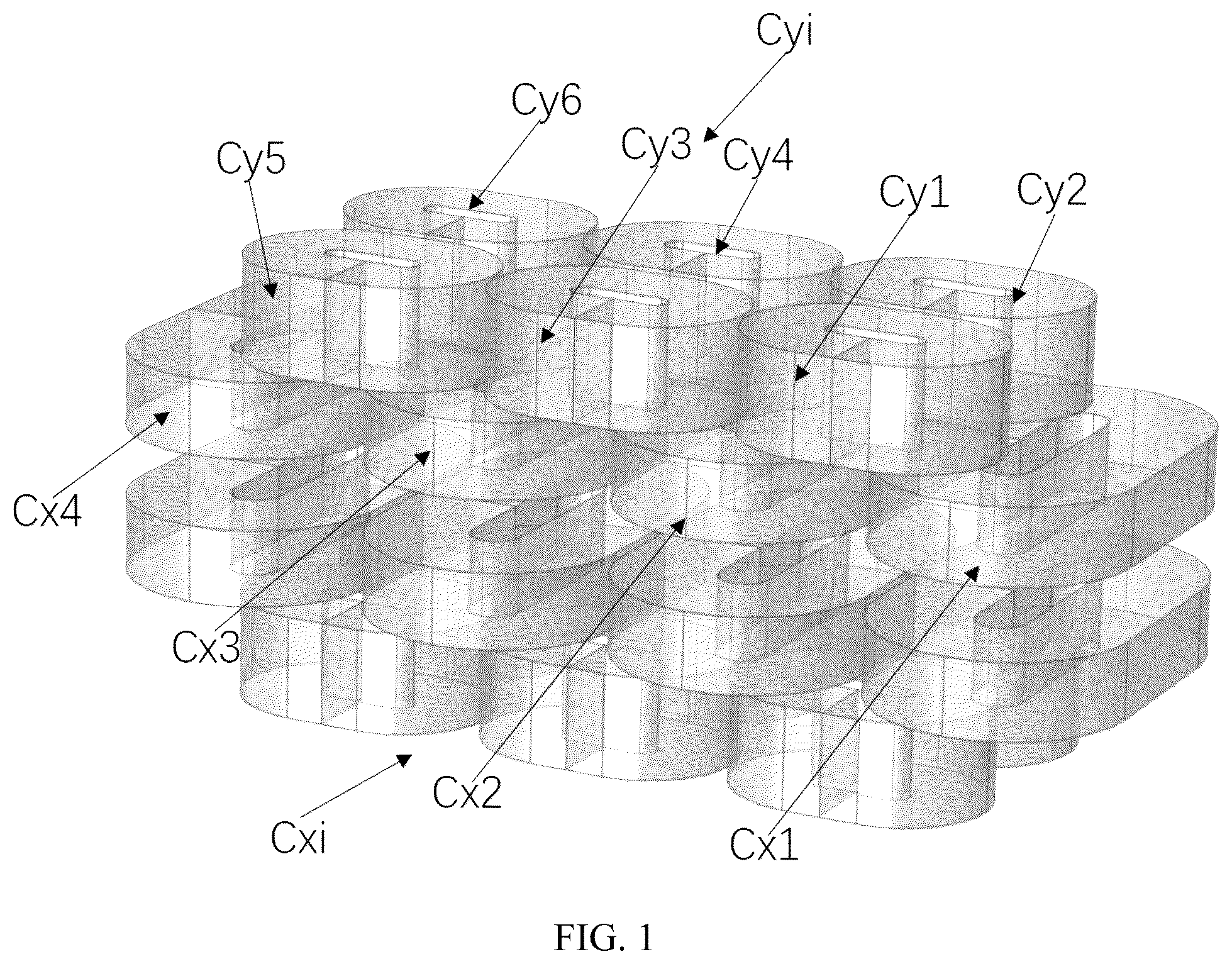 Patent US12174277 Figure 1 – Magnetic particle imaging device based on parallel scanning of multiple magnetic field free lines