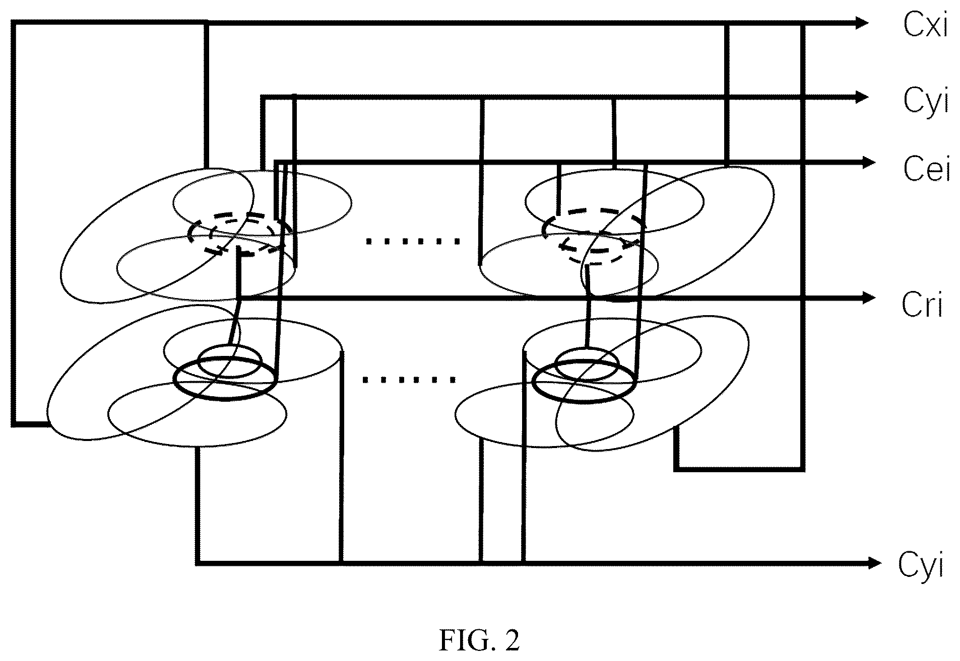 Patent US12174277 Figure 2 – Magnetic particle imaging device based on parallel scanning of multiple magnetic field free lines