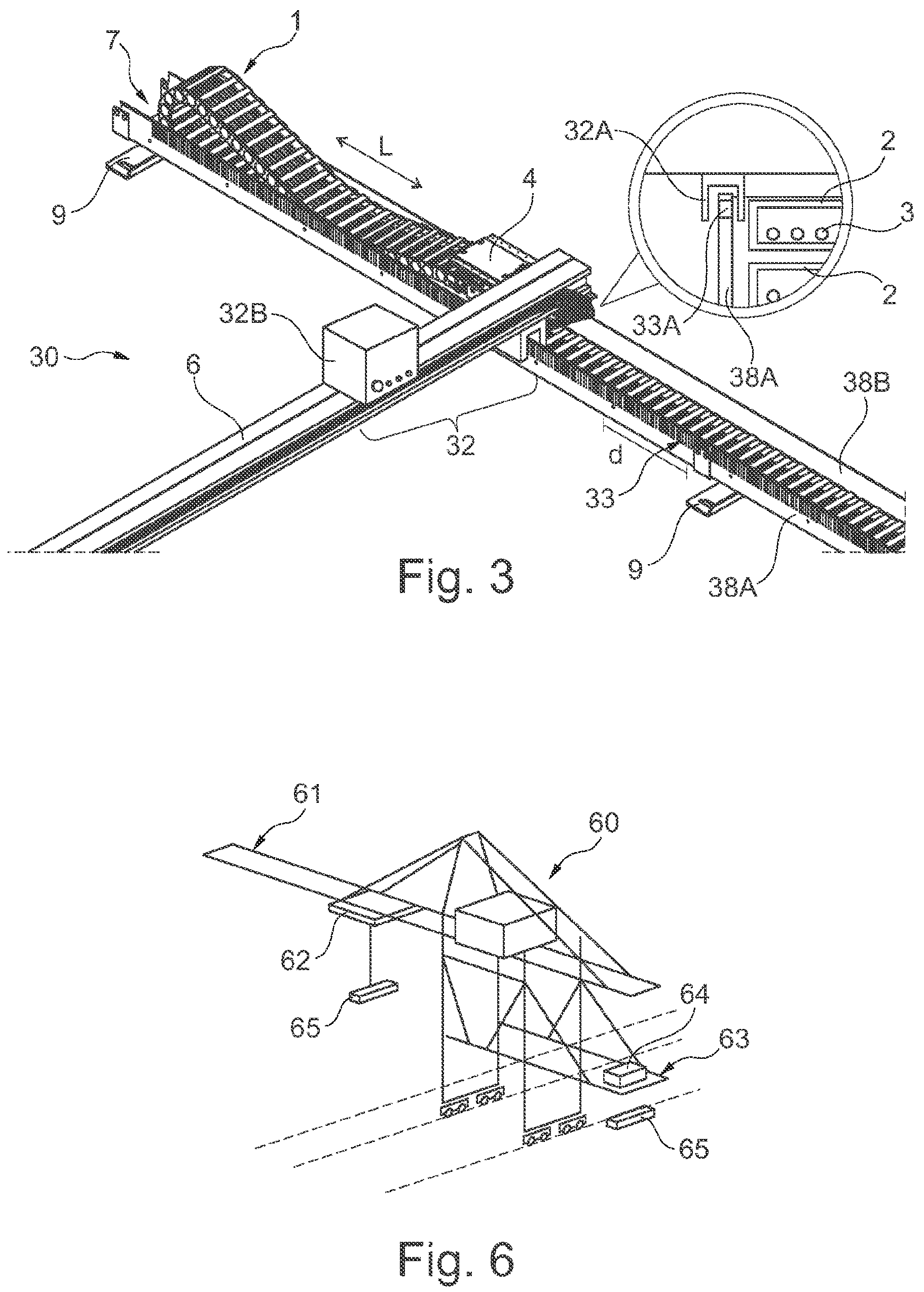 Patent US12174283 Figure 2 – System for position determination using an energy guide chain