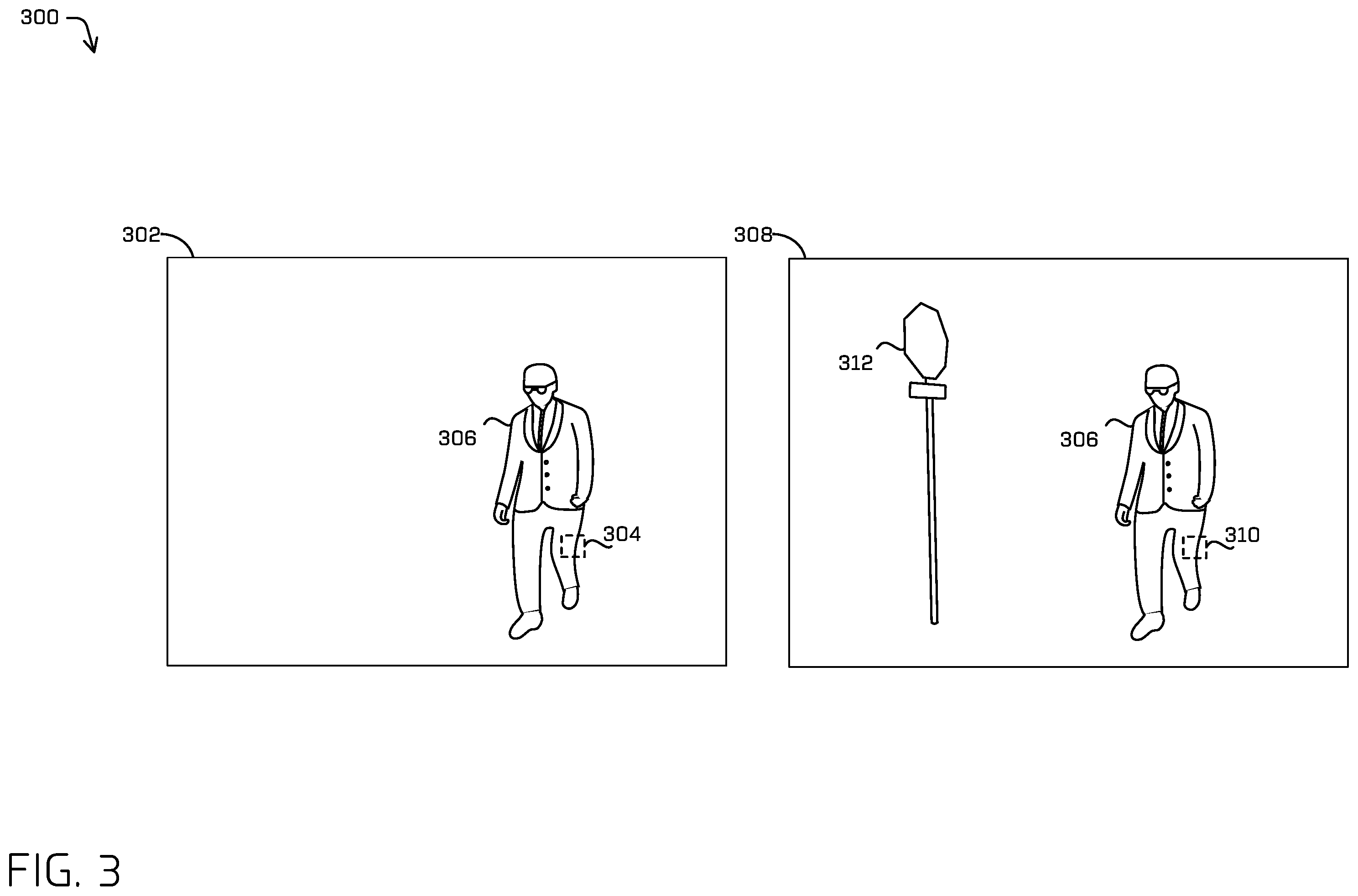 Patent US12174299 Figure 3 – Glare detection in sensor data