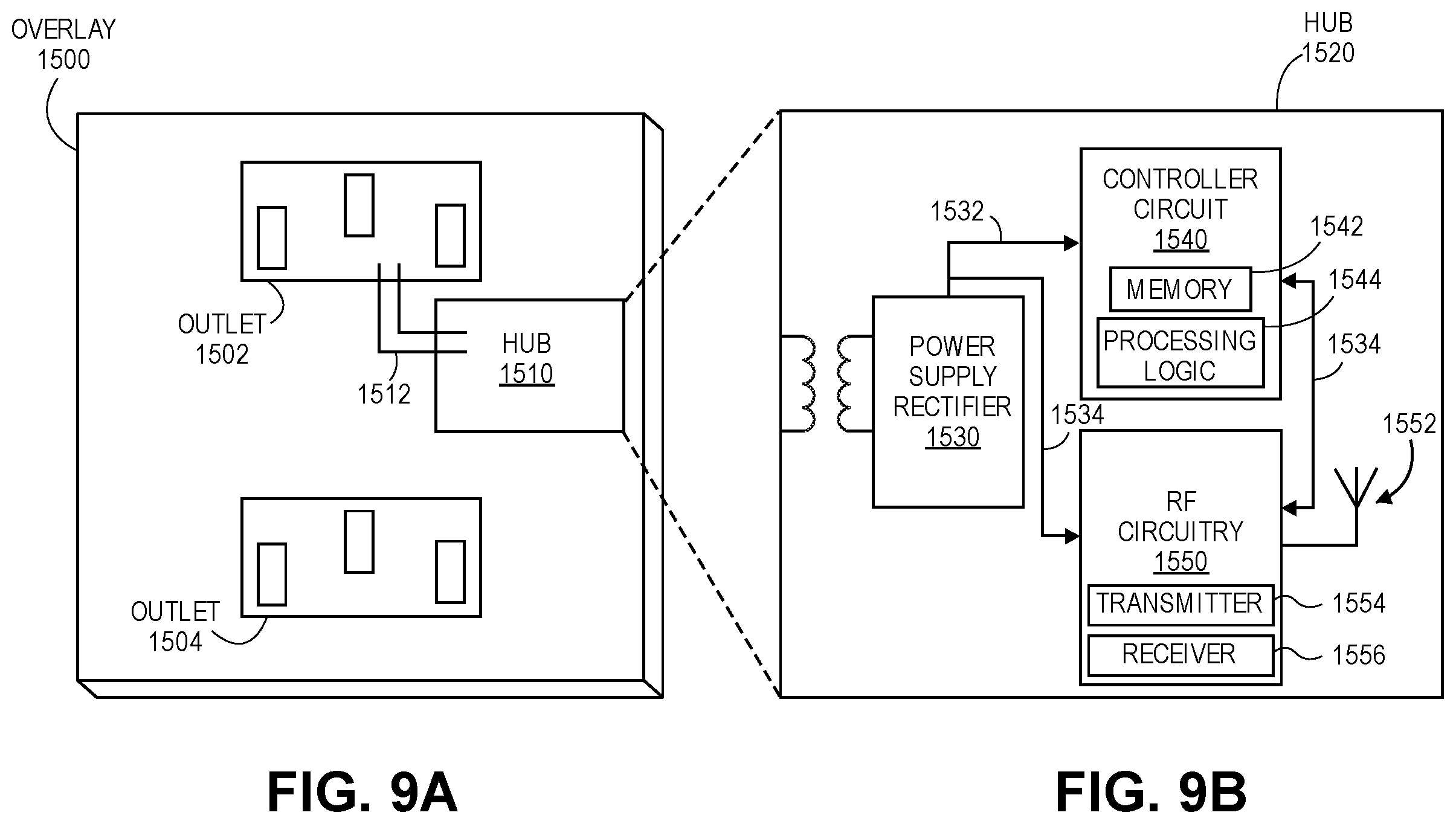 Patent US12174310 Figure 11 – Systems and methods for precise radio frequency localization of wireless nodes including a wireless arbitrary device using time difference of arrival