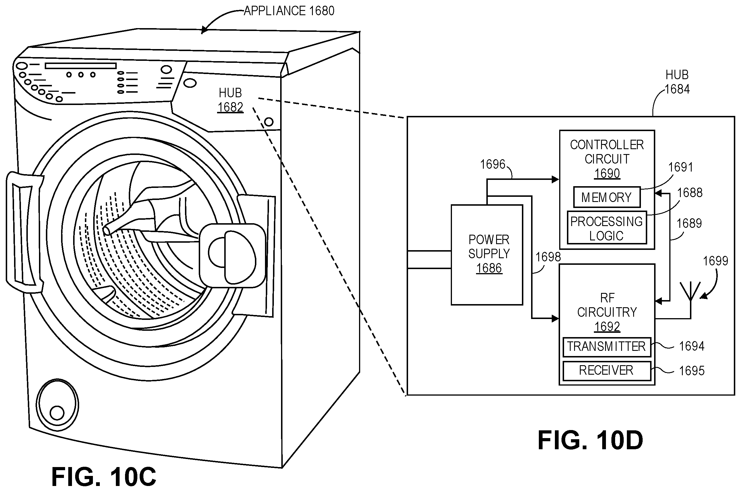 Patent US12174310 Figure 13 – Systems and methods for precise radio frequency localization of wireless nodes including a wireless arbitrary device using time difference of arrival