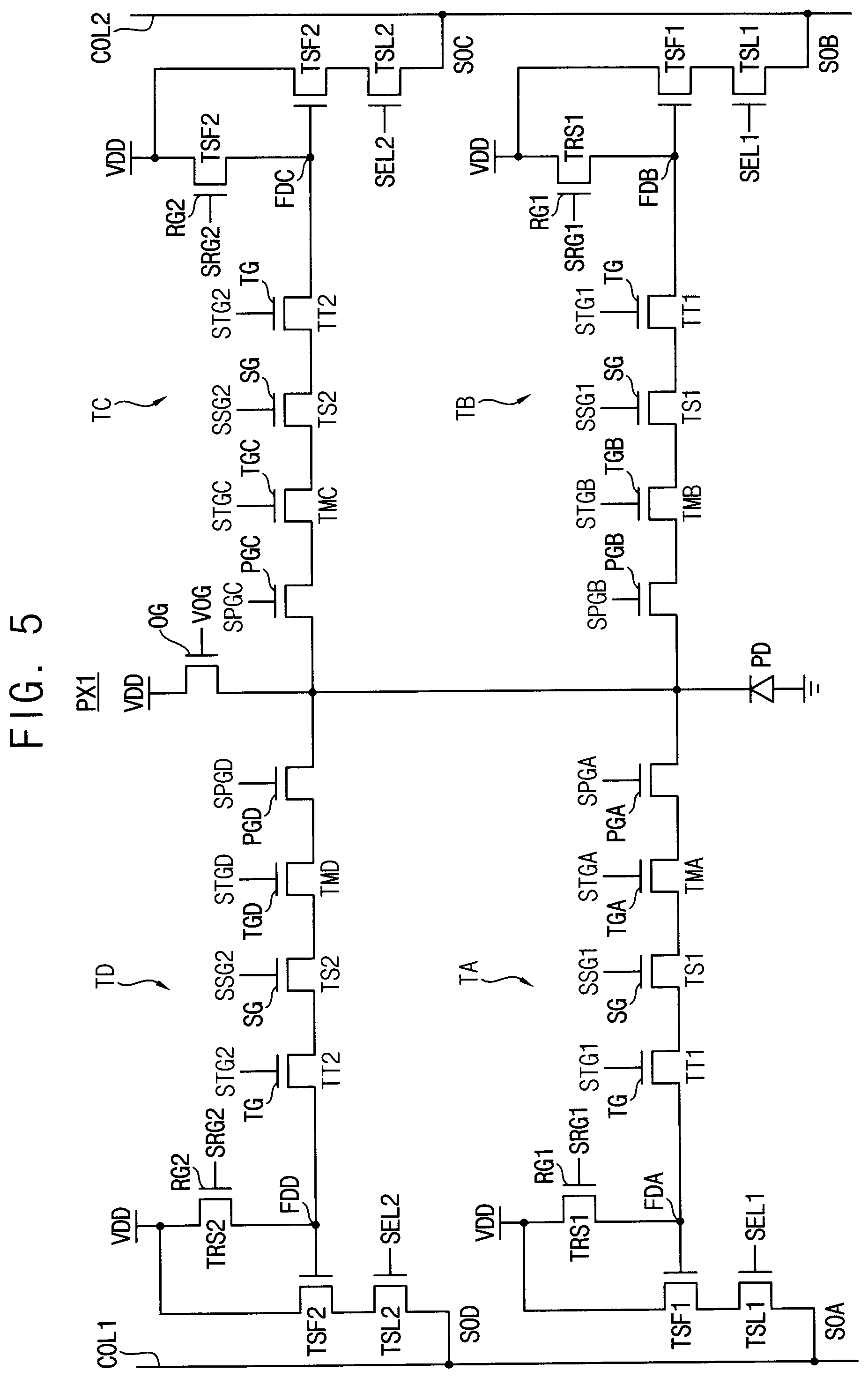 Patent US12174323 Figure 5 – Multi-function time-of-flight sensor and method of operating the same