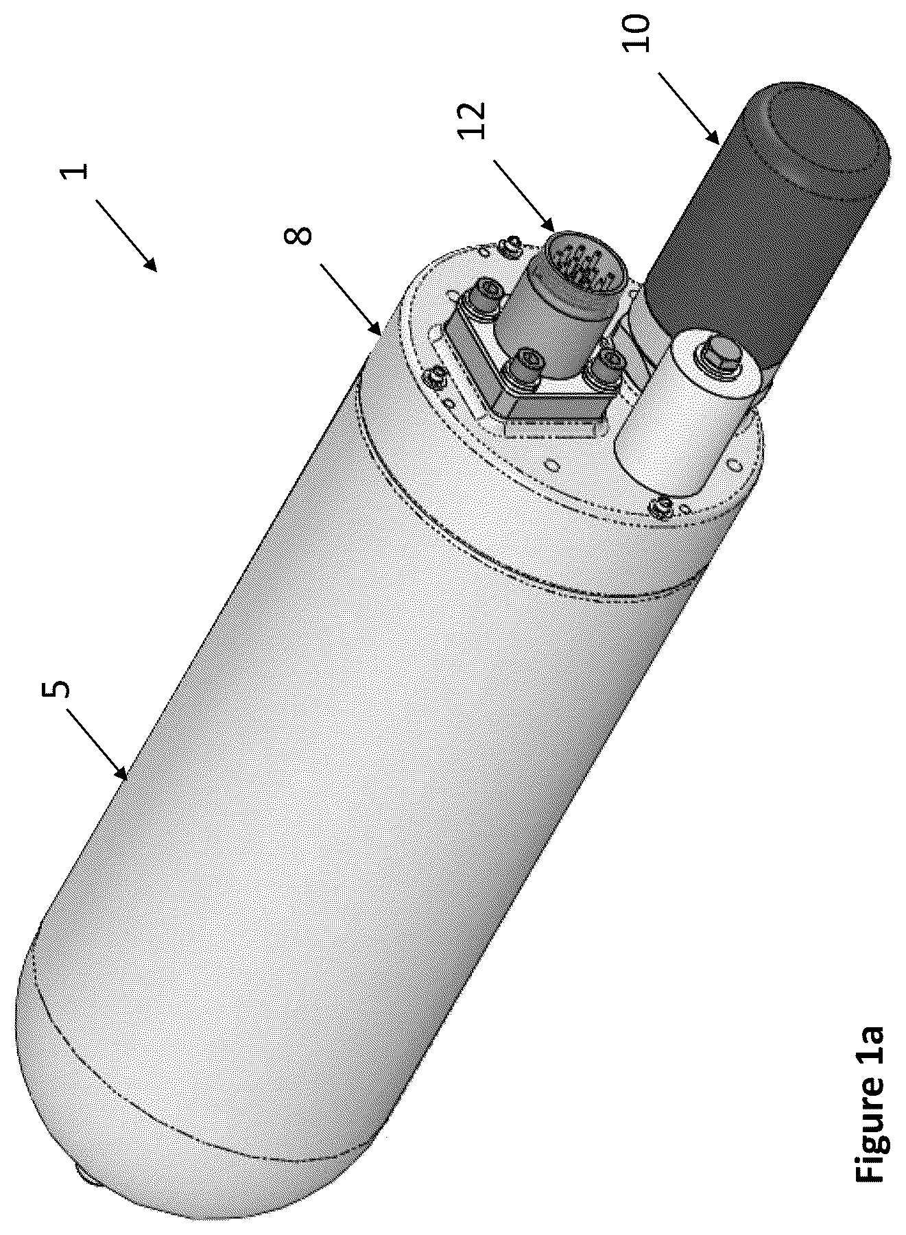 Patent US12174326 Figure 1 – Acoustic vector sensor