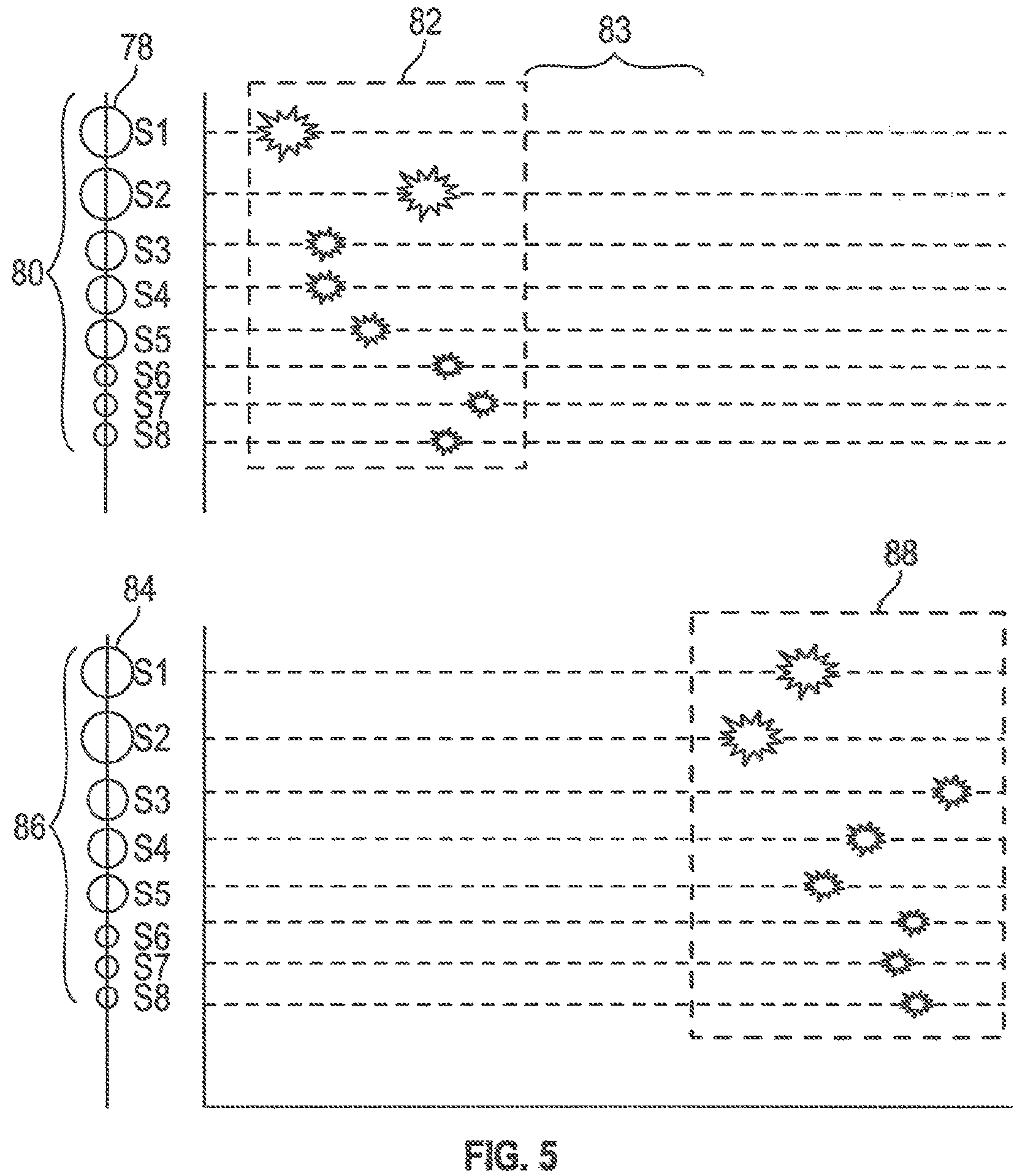 Patent US12174329 Figure 3 – Coded interleaved simultaneous source shooting
