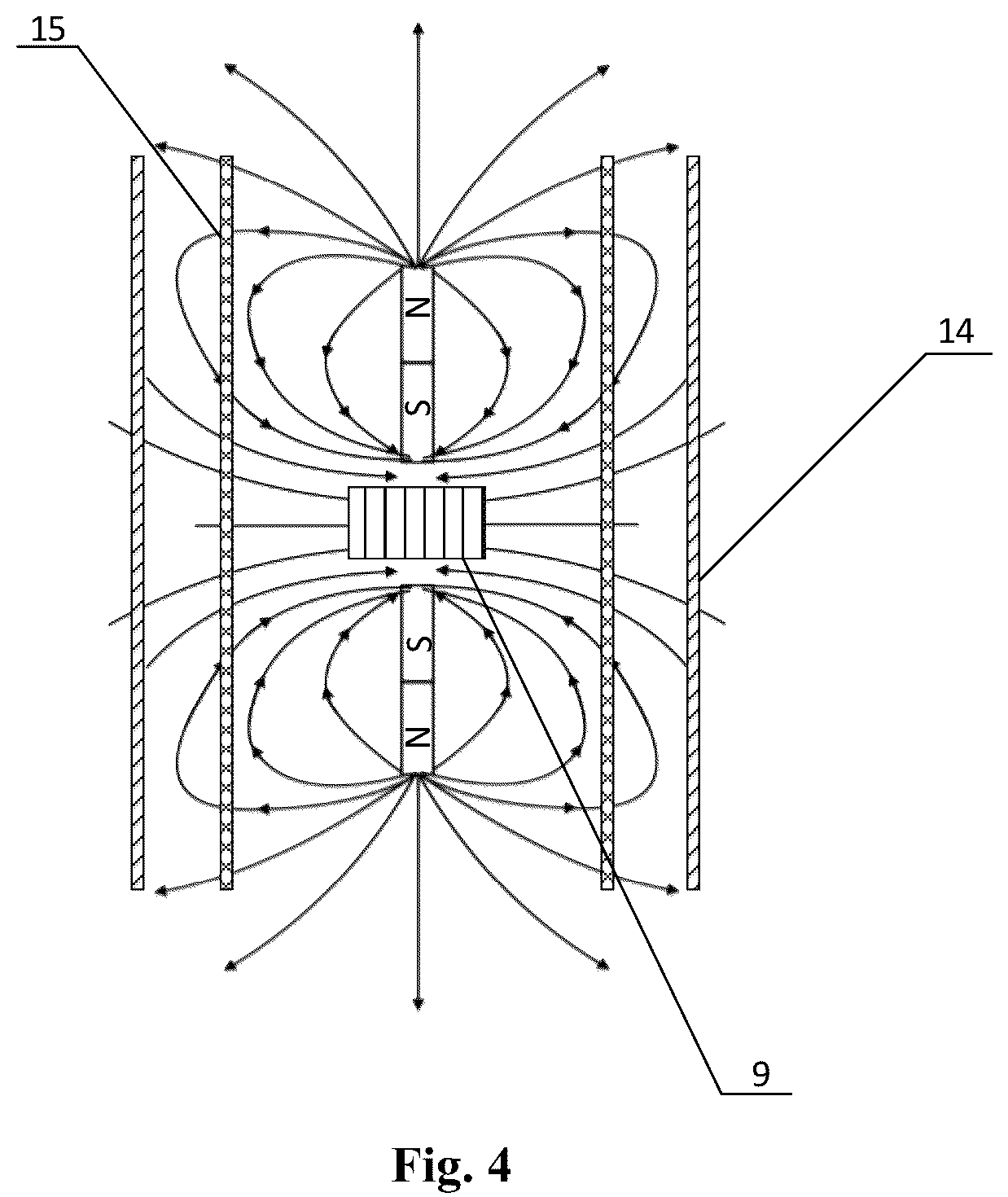 Patent US12174330 Figure 4 – Downhole electromagnetic logging instrument