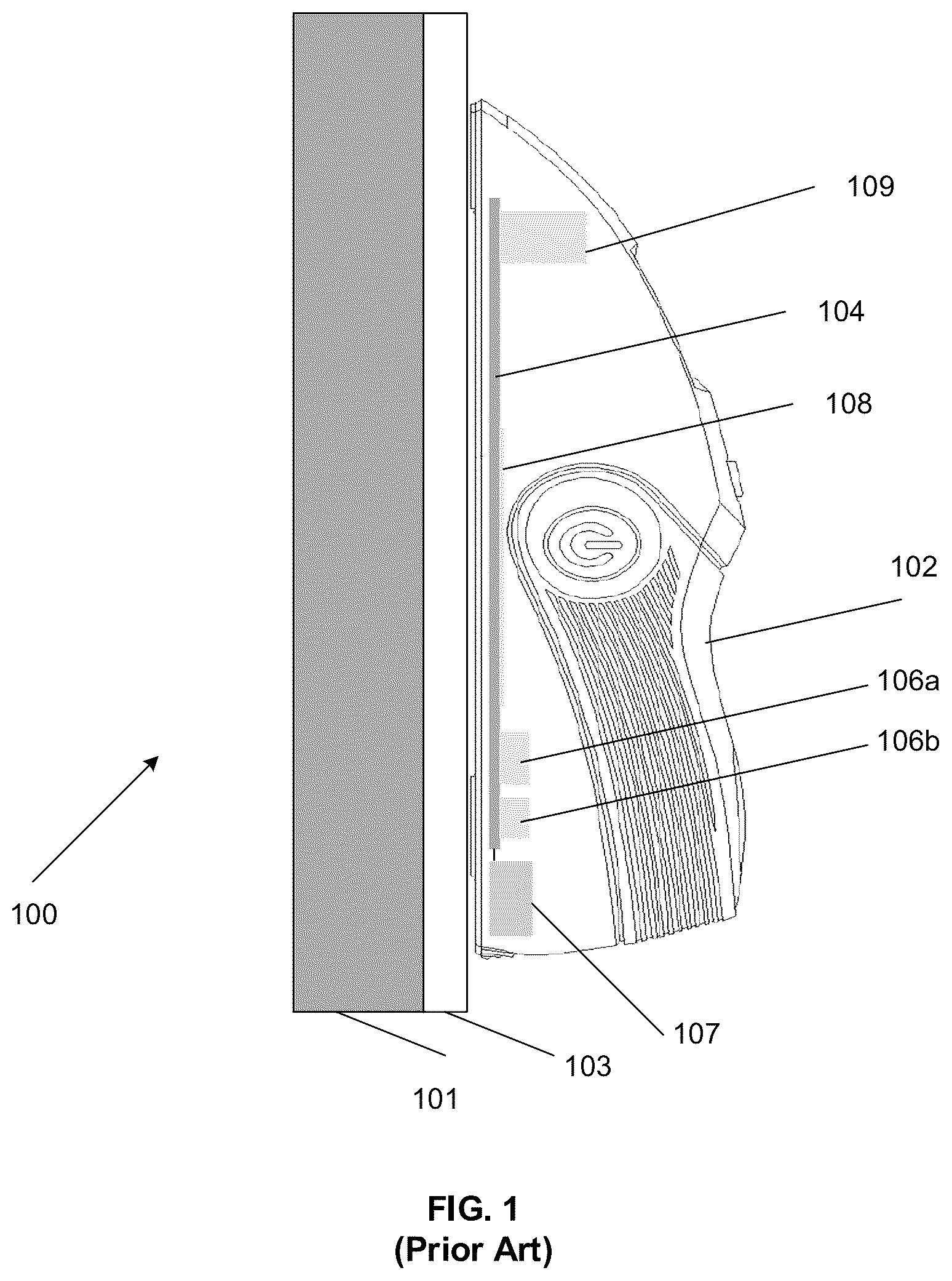 Patent US12174332 Figure 1 – Apparatus and method for mapping objects behind an opaque surface