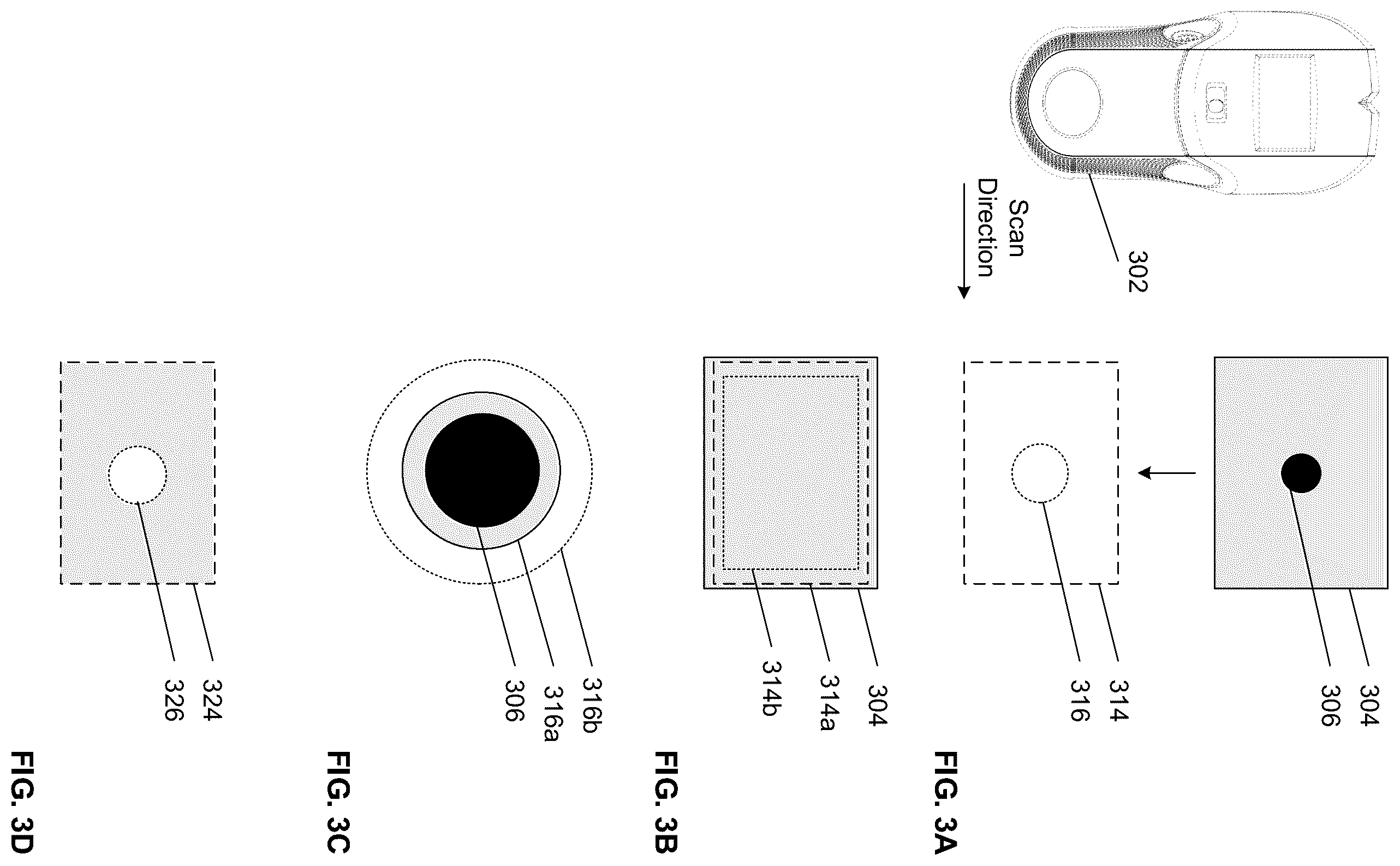 Patent US12174332 Figure 3 – Apparatus and method for mapping objects behind an opaque surface