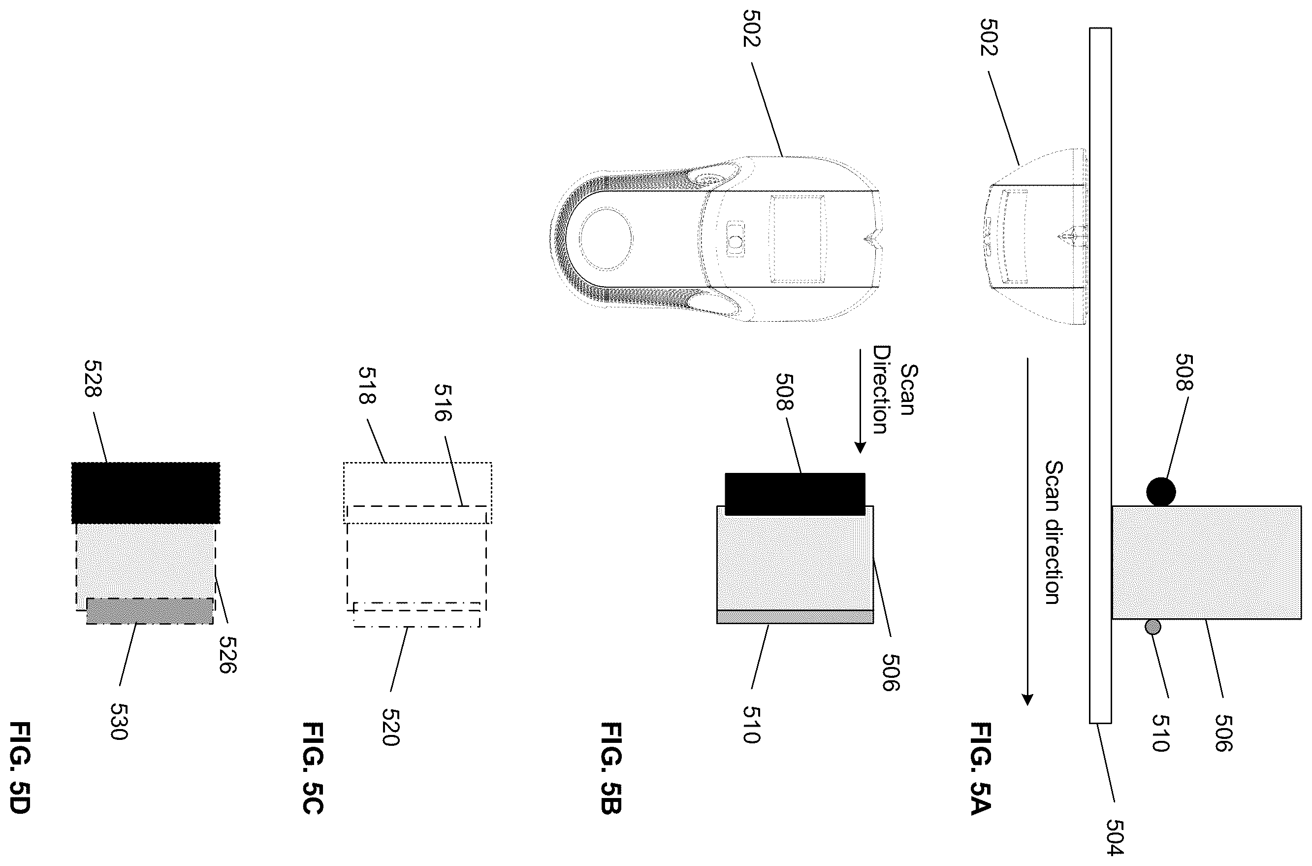 Patent US12174332 Figure 5 – Apparatus and method for mapping objects behind an opaque surface