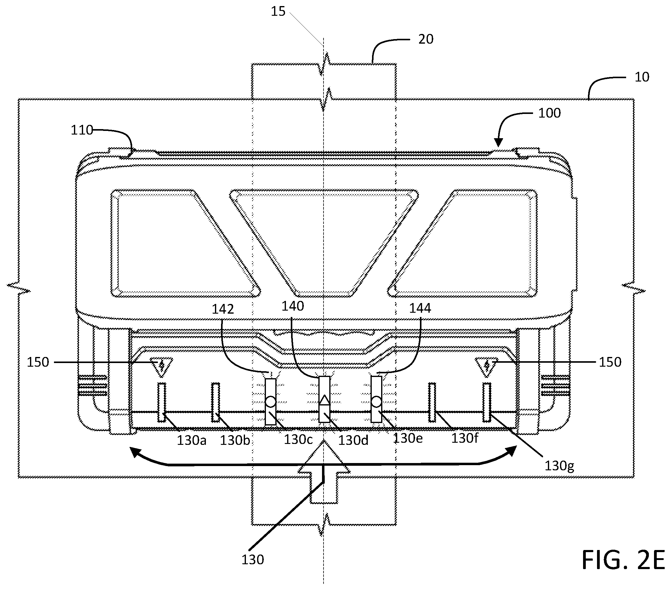 Patent US12174333 Figure 6 – Display methods, techniques, and apparatus for indicating a centerline of an obscured feature